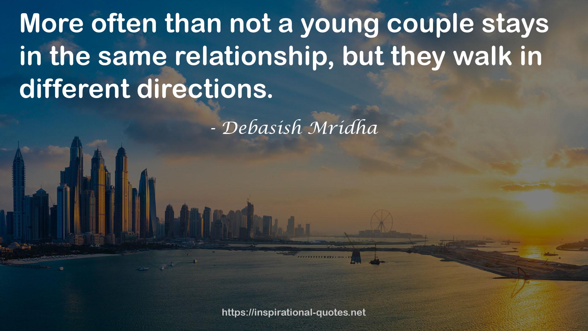 a young couple  QUOTES