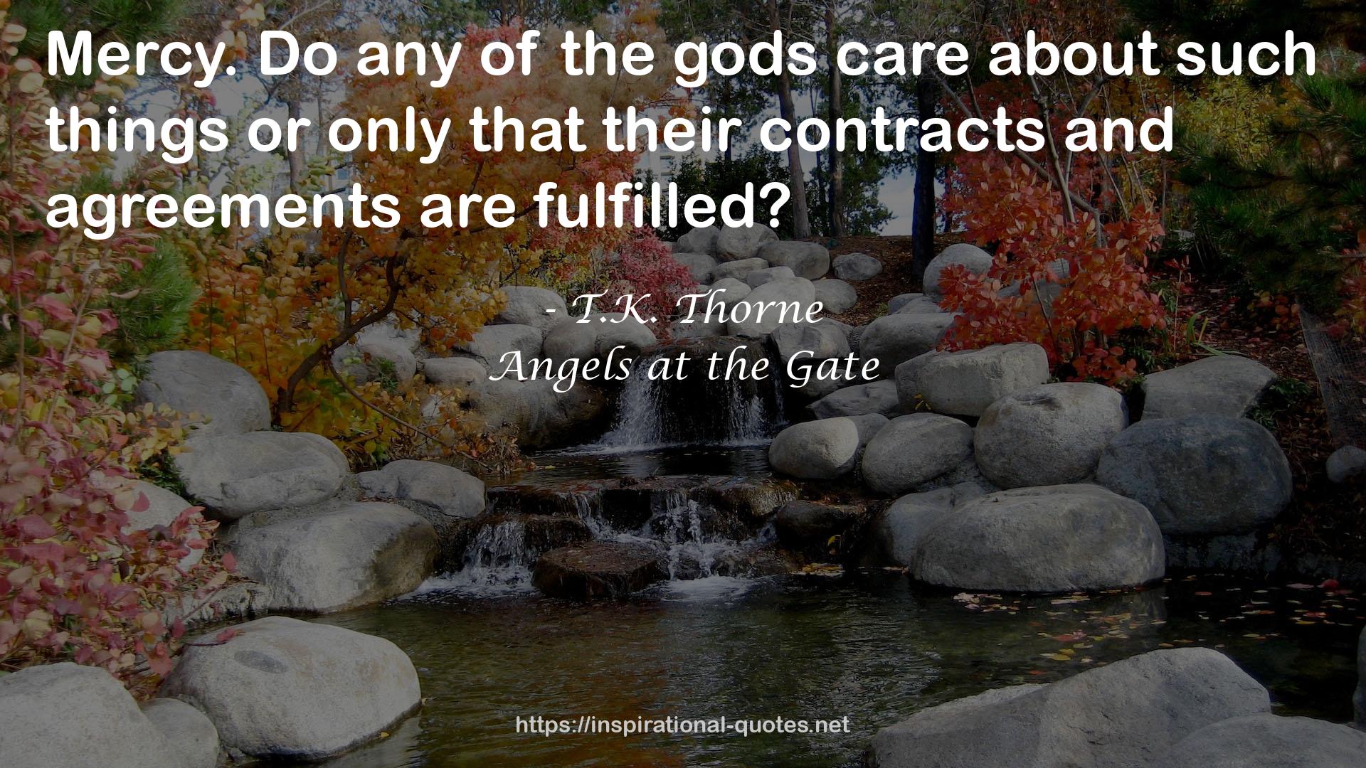 Angels at the Gate QUOTES