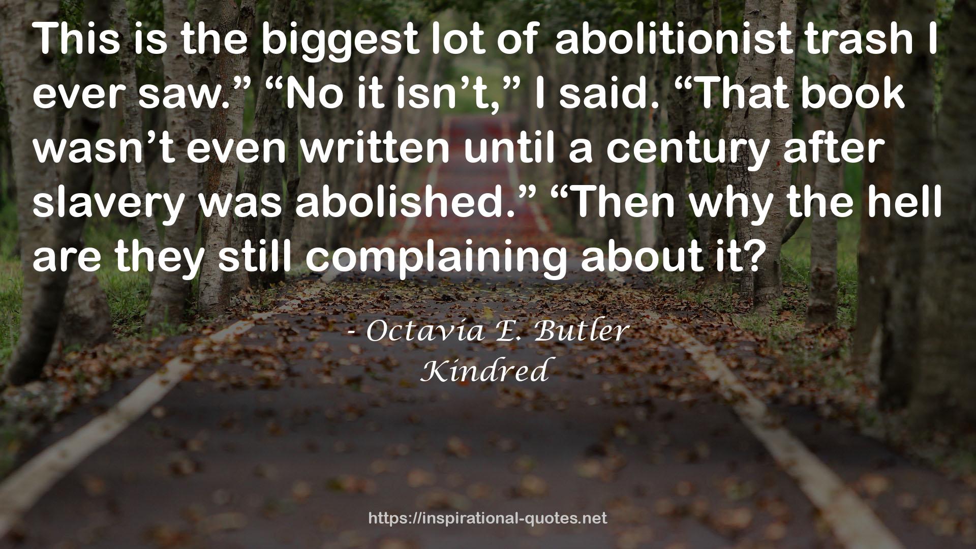 abolitionist trash  QUOTES