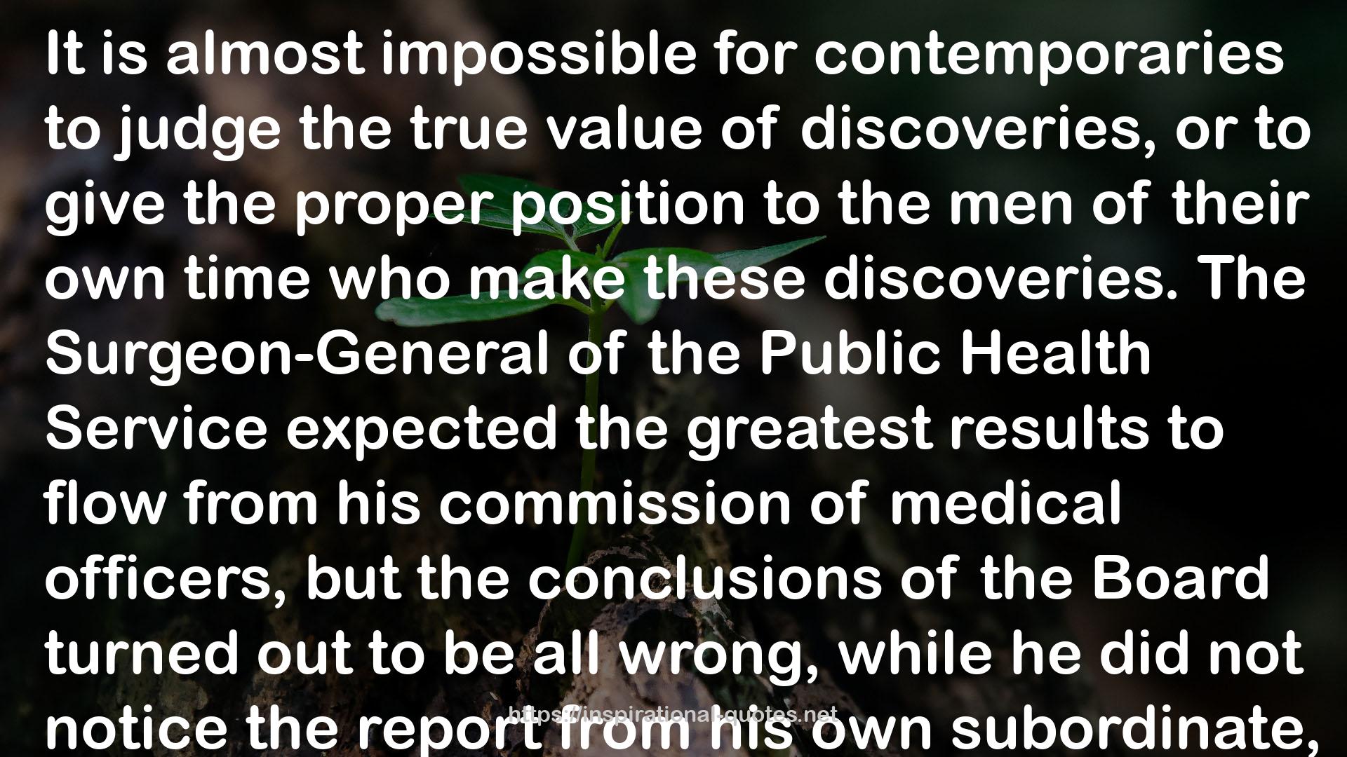 the Public Health Service  QUOTES