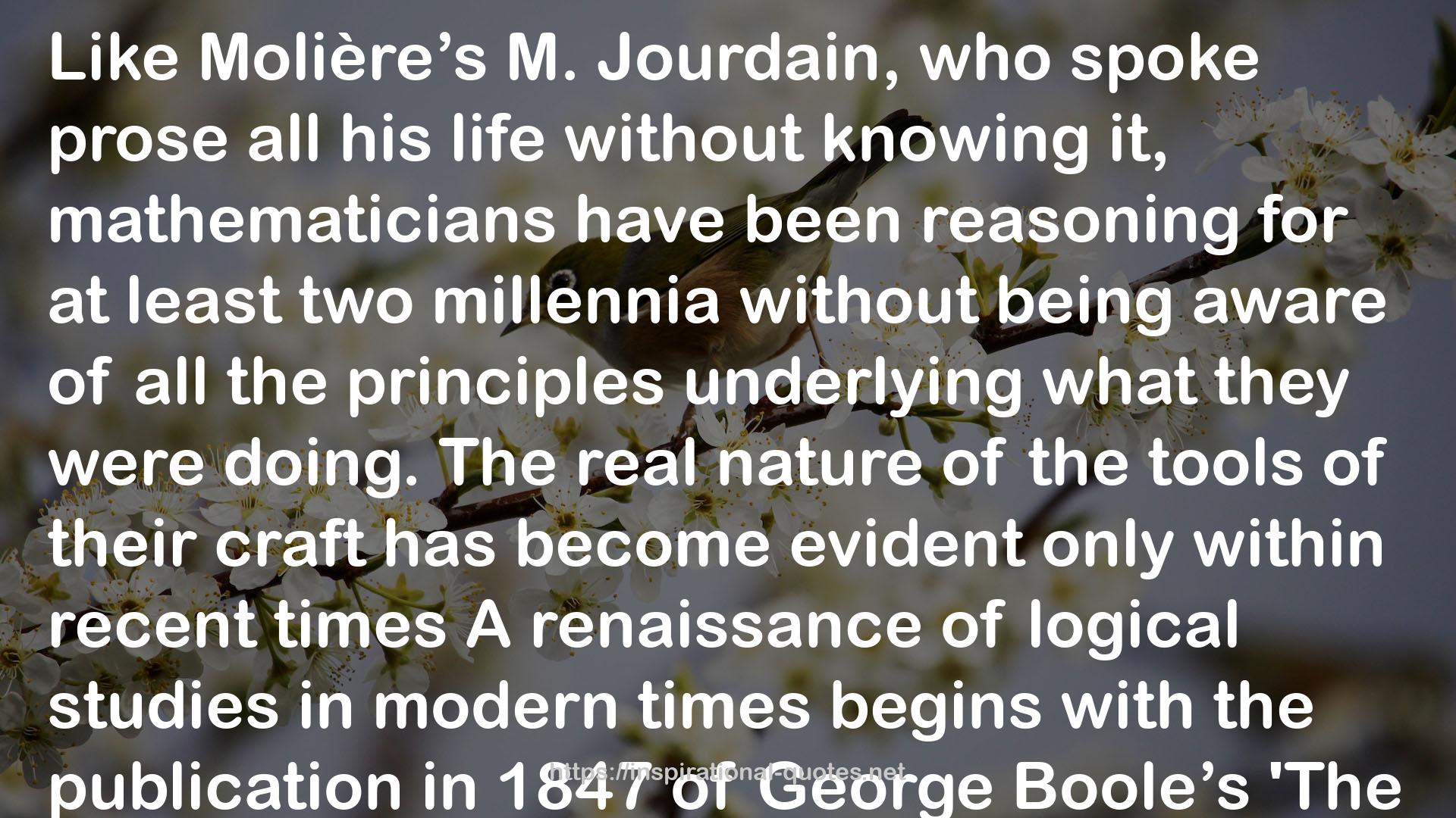 Gödel's Proof QUOTES