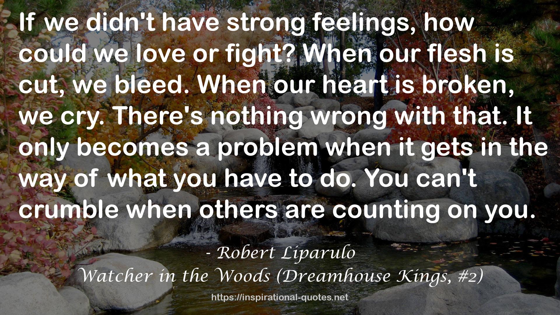 Watcher in the Woods (Dreamhouse Kings, #2) QUOTES