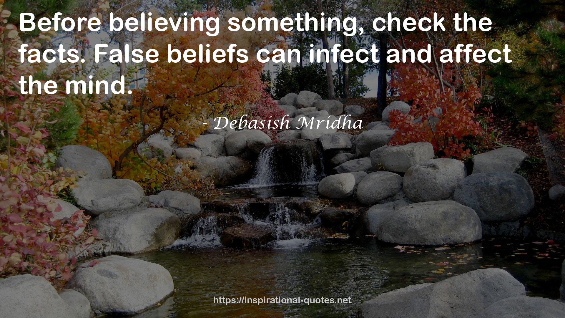 false beliefs  QUOTES