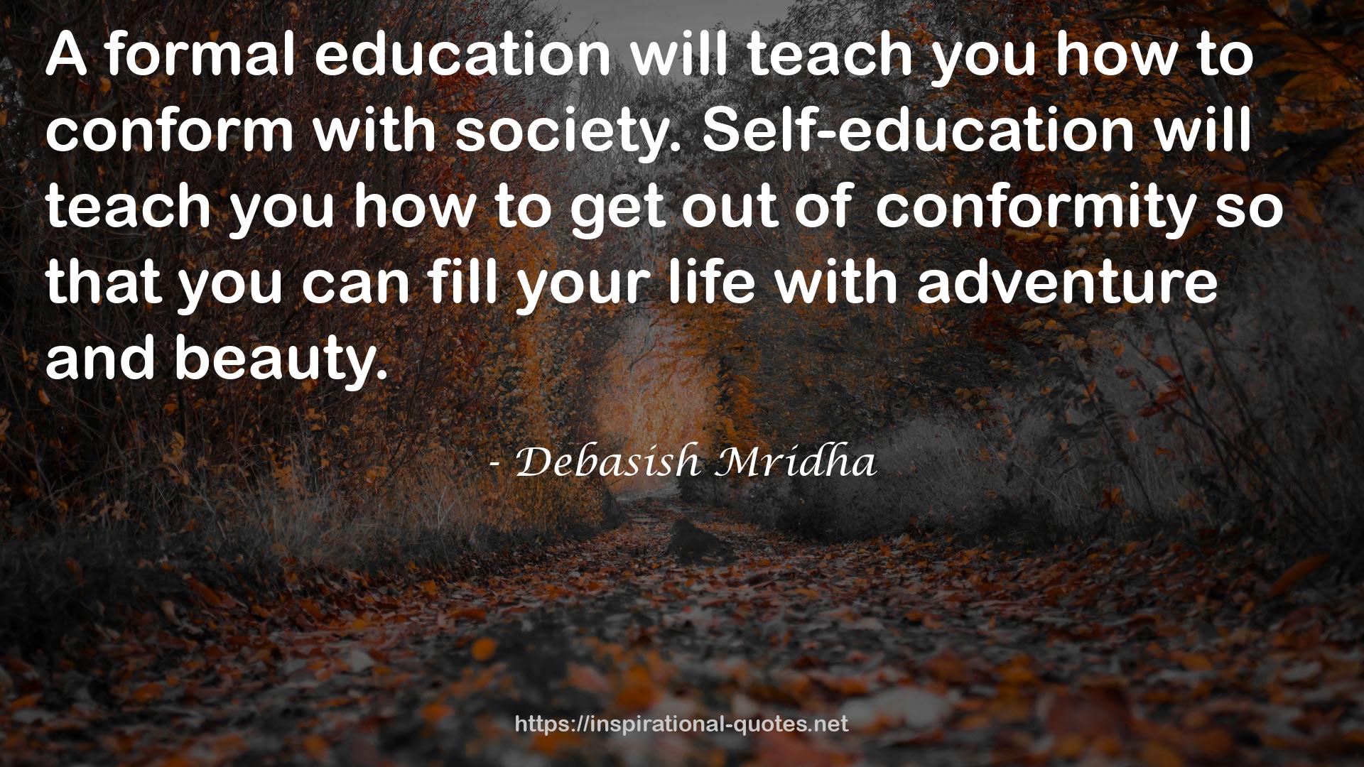 Self-education  QUOTES