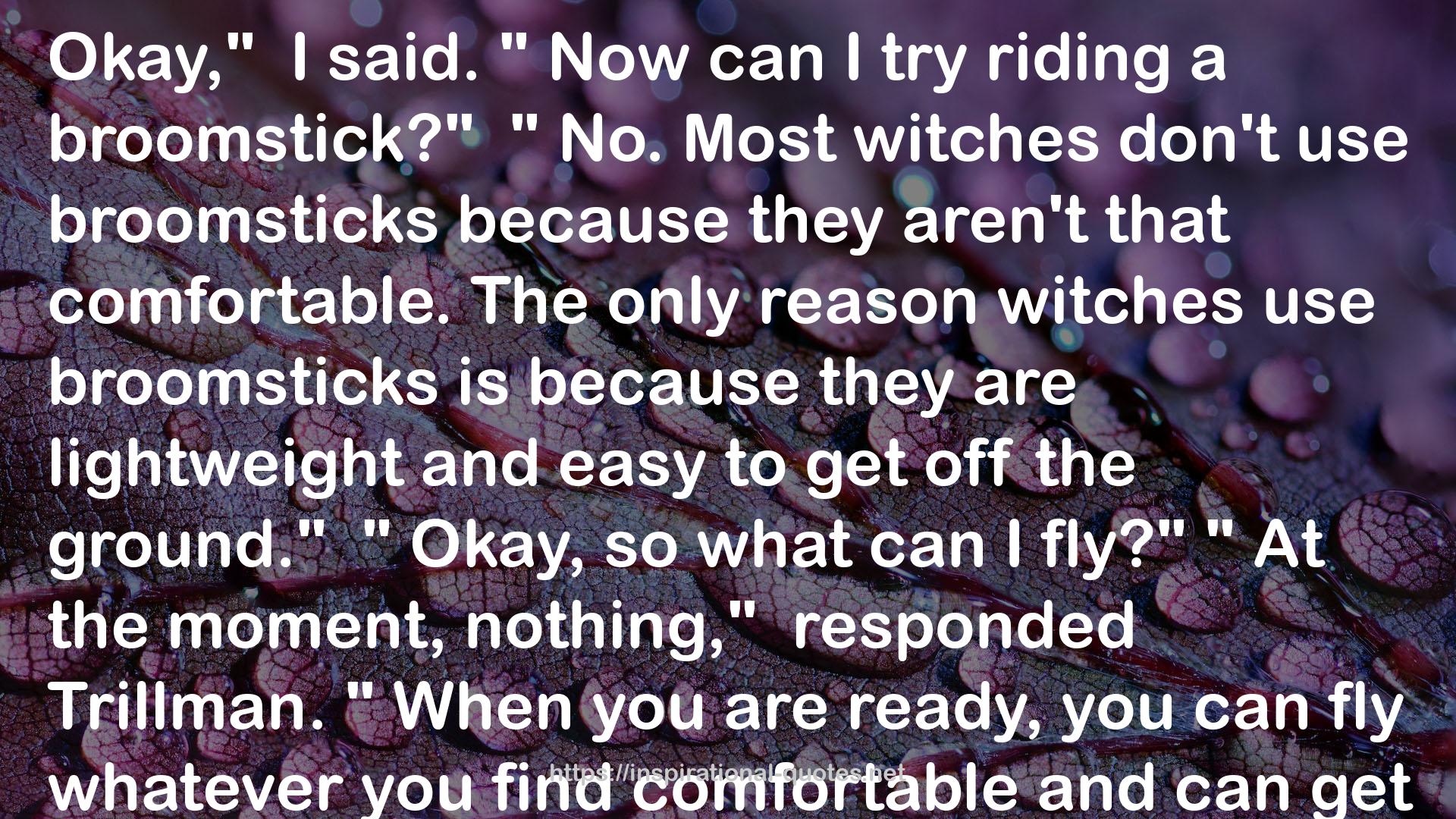 most witches  QUOTES