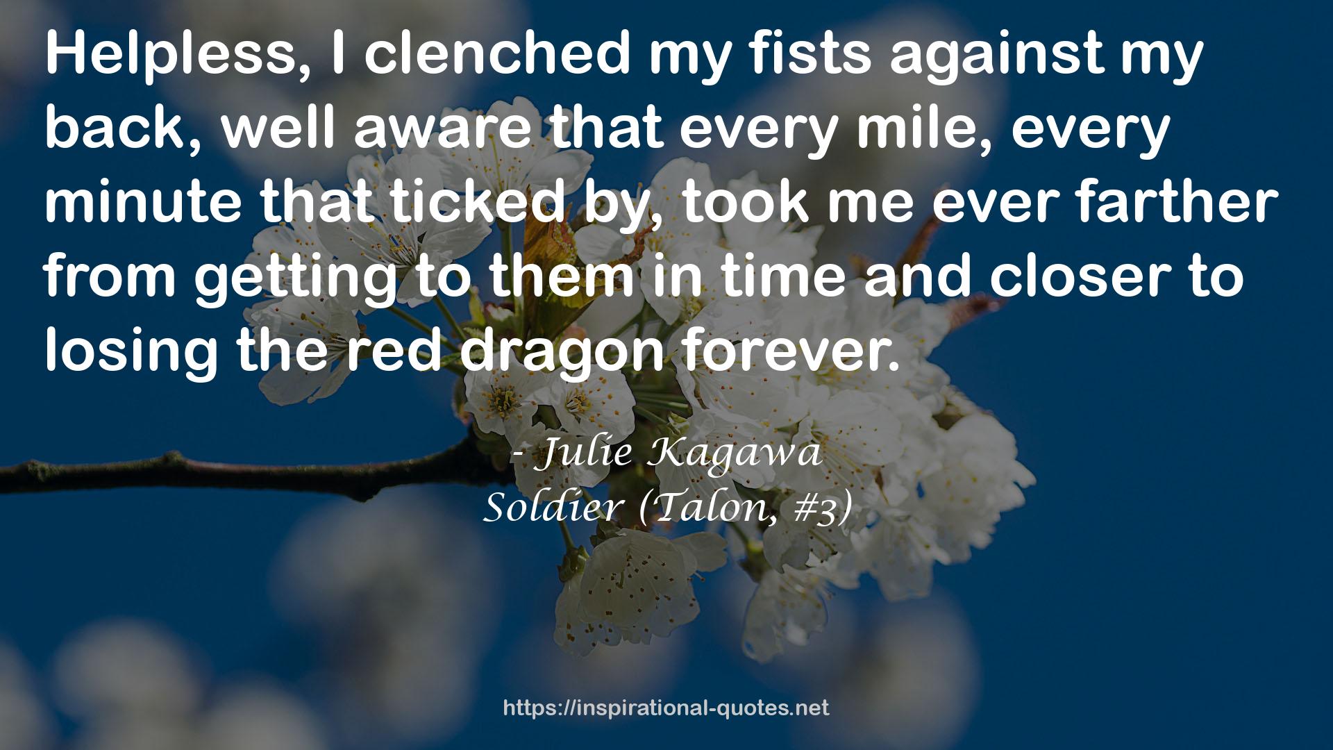 the red dragon  QUOTES