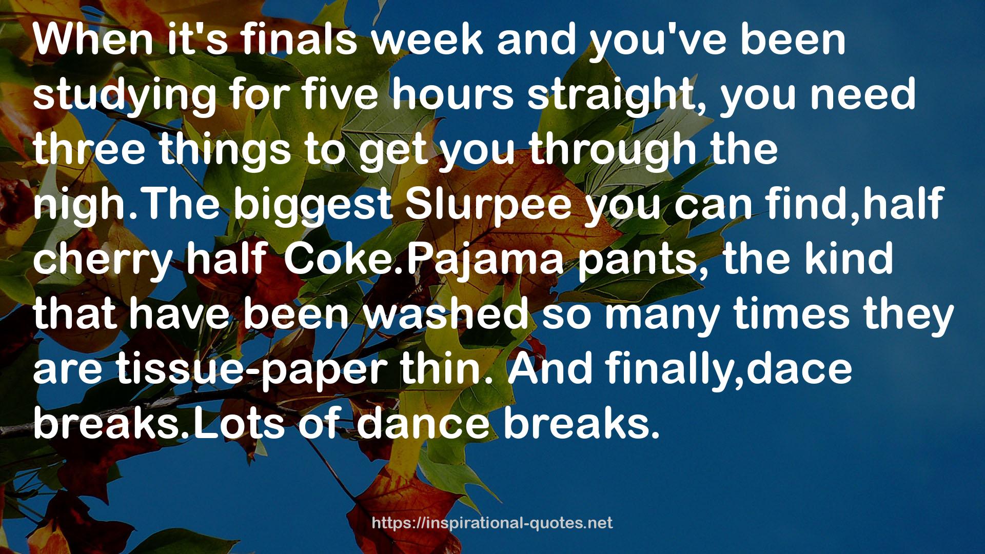 finals  QUOTES