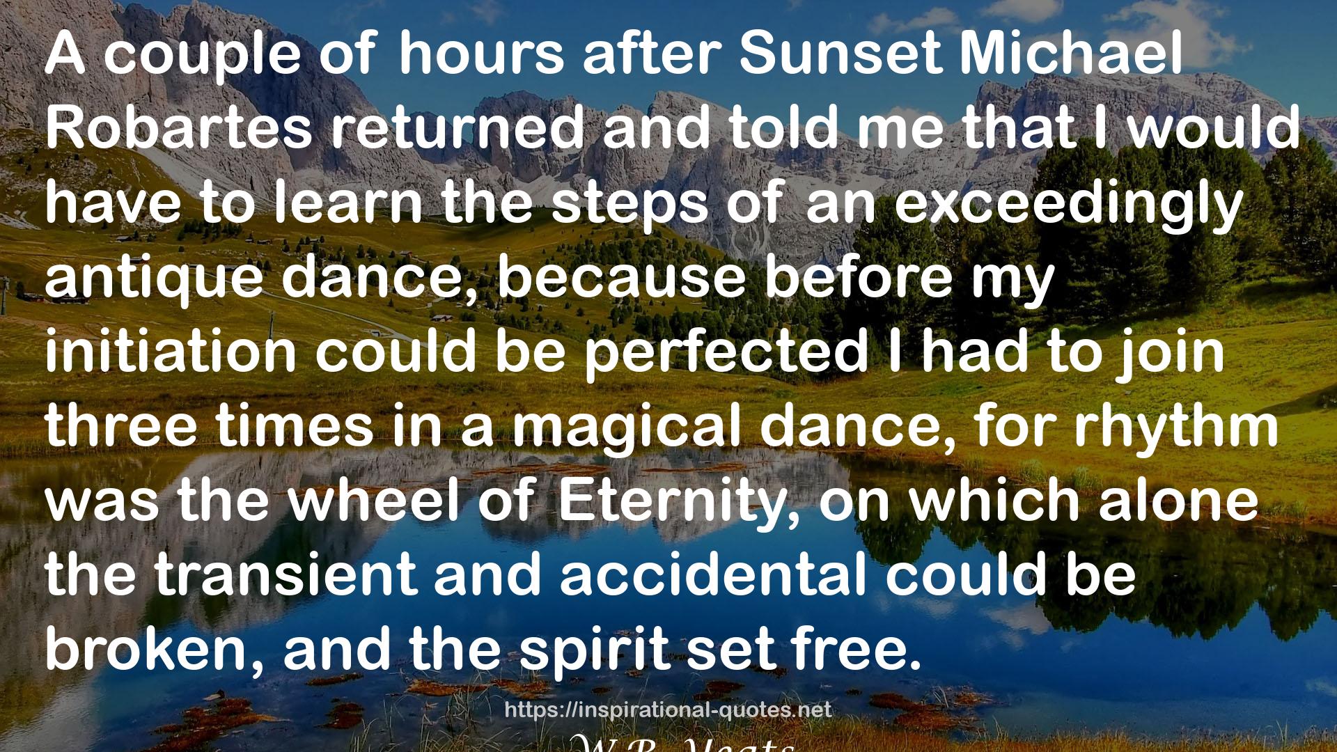 Sunset Michael Robartes  QUOTES