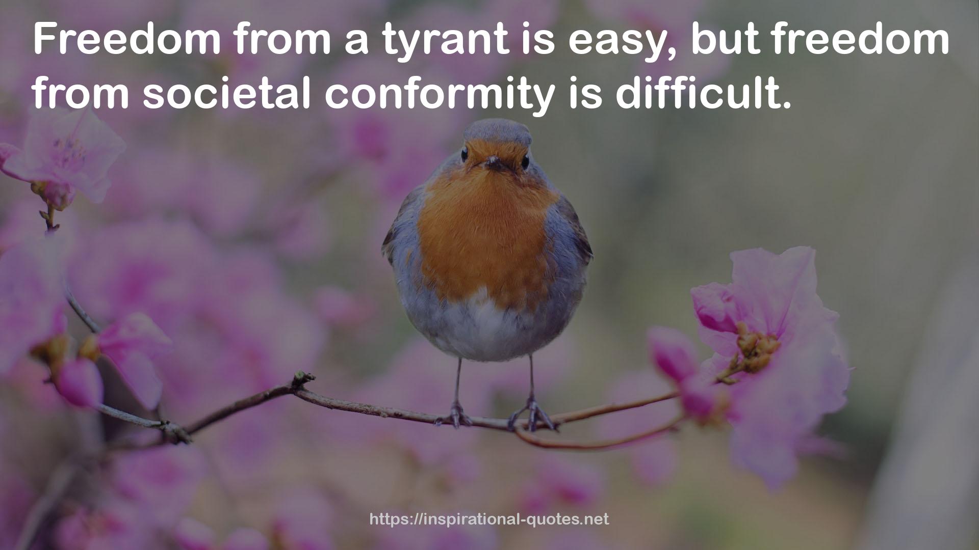 societal conformity  QUOTES