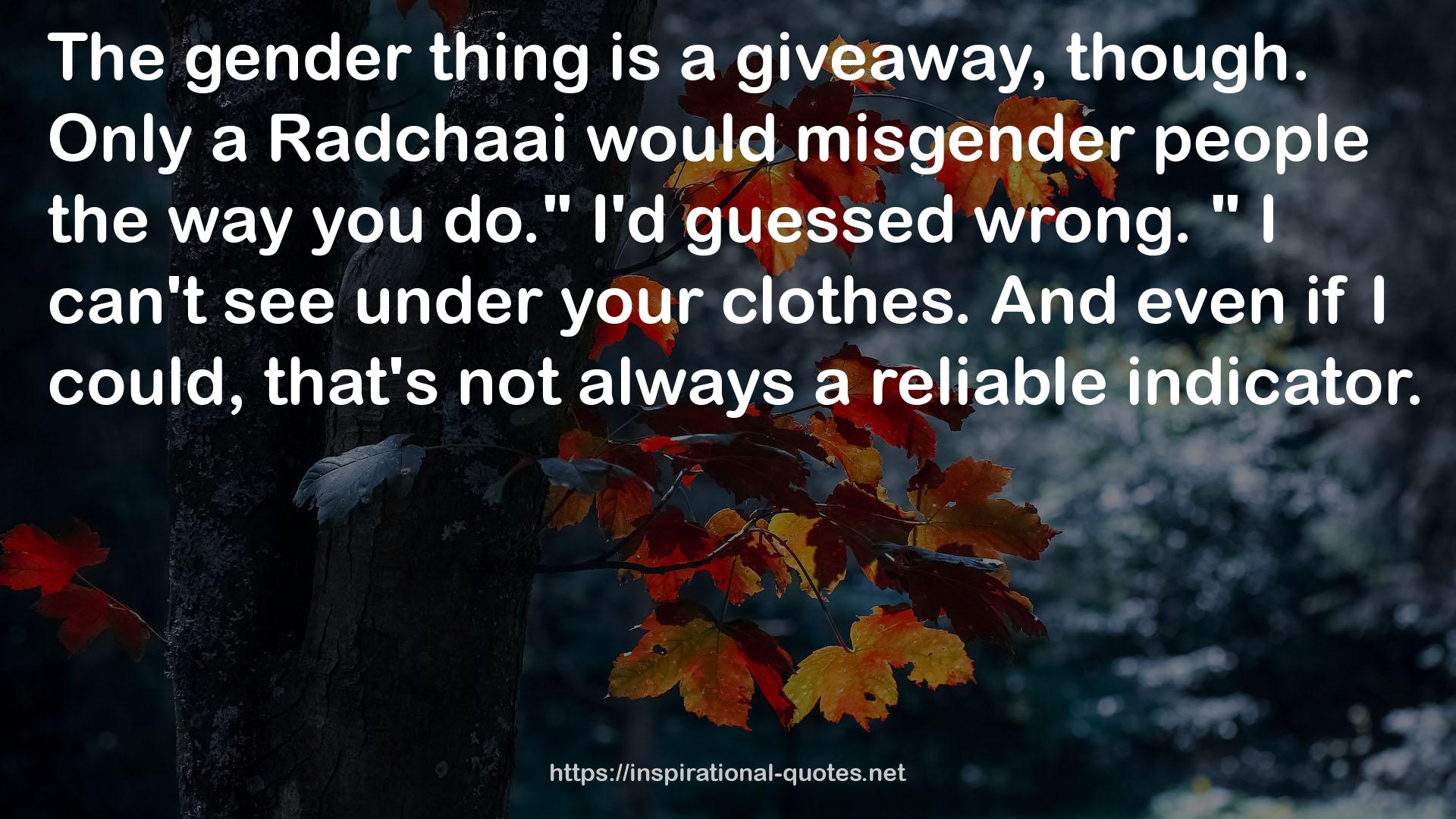 misgender  QUOTES