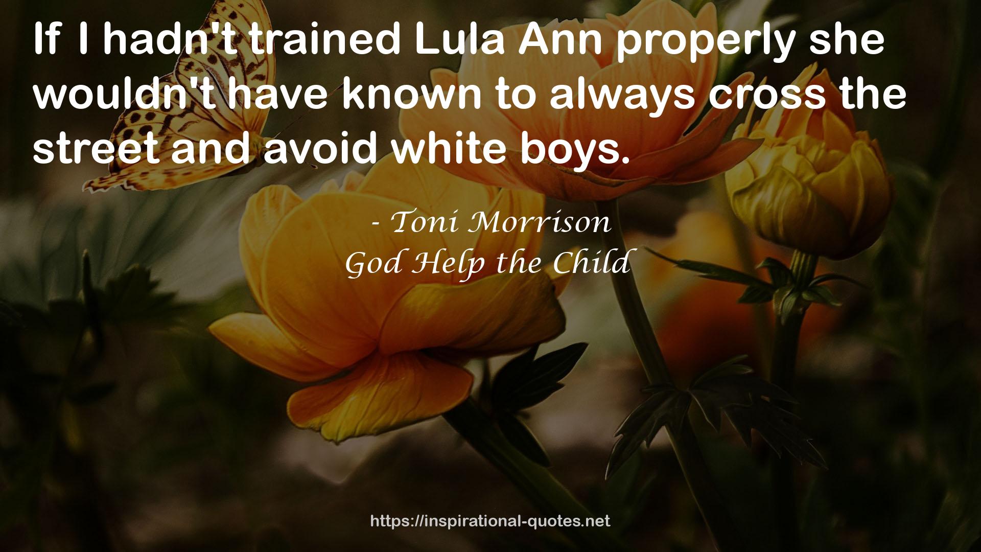 Lula Ann  QUOTES