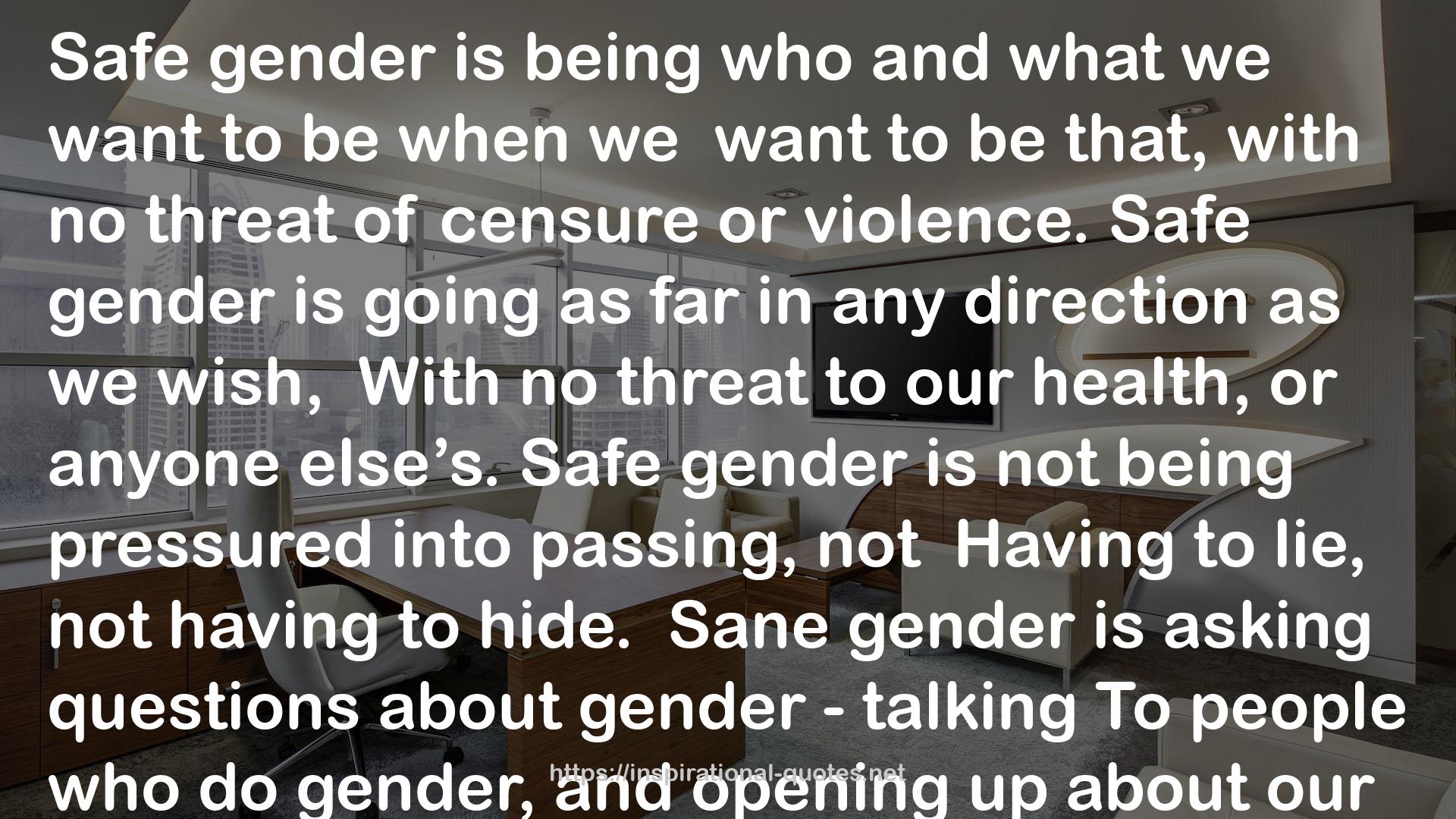 ourGender  QUOTES