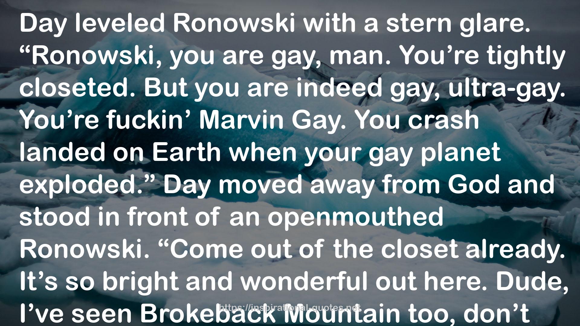 your gay planet  QUOTES