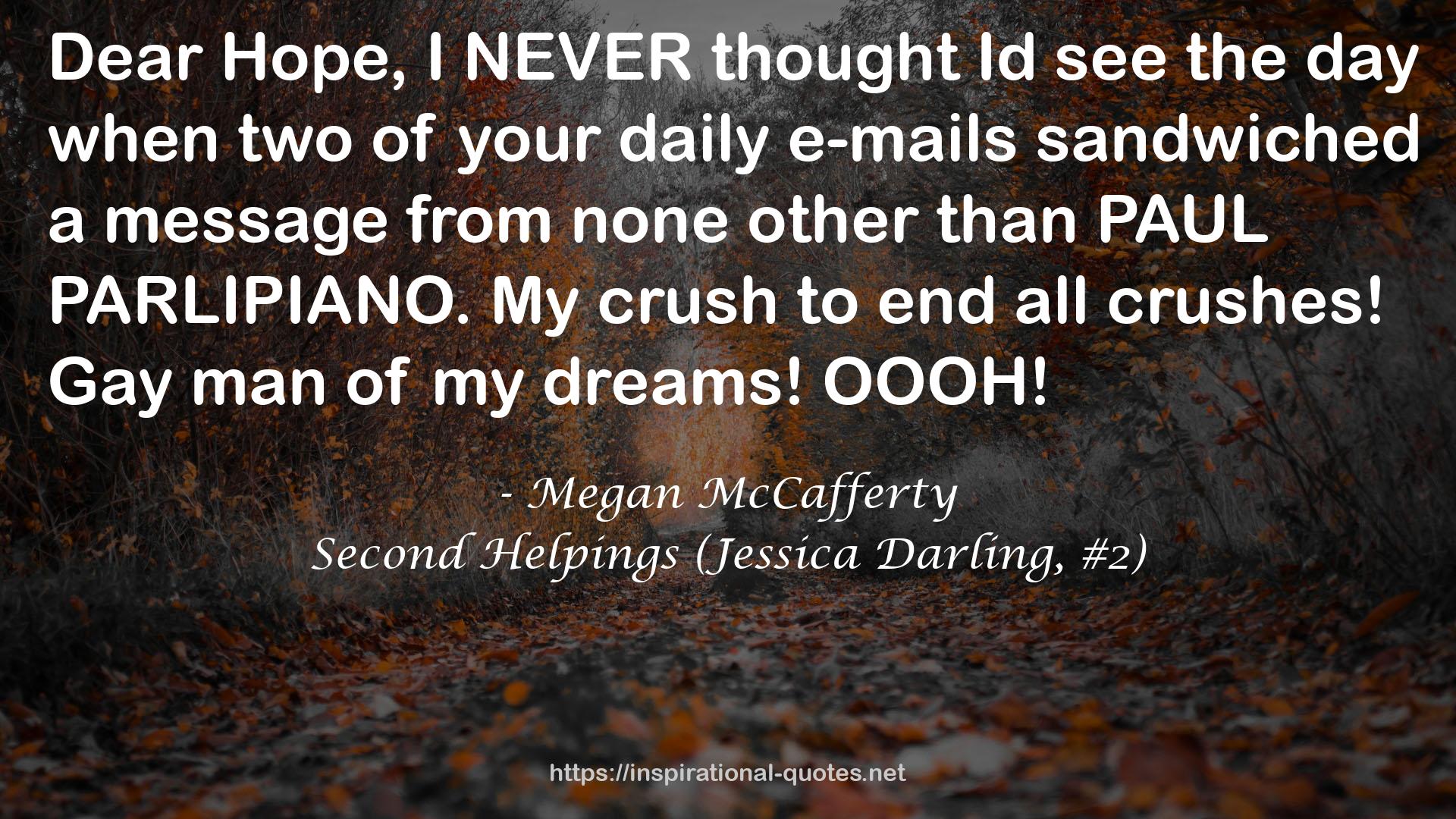 Megan McCafferty QUOTES