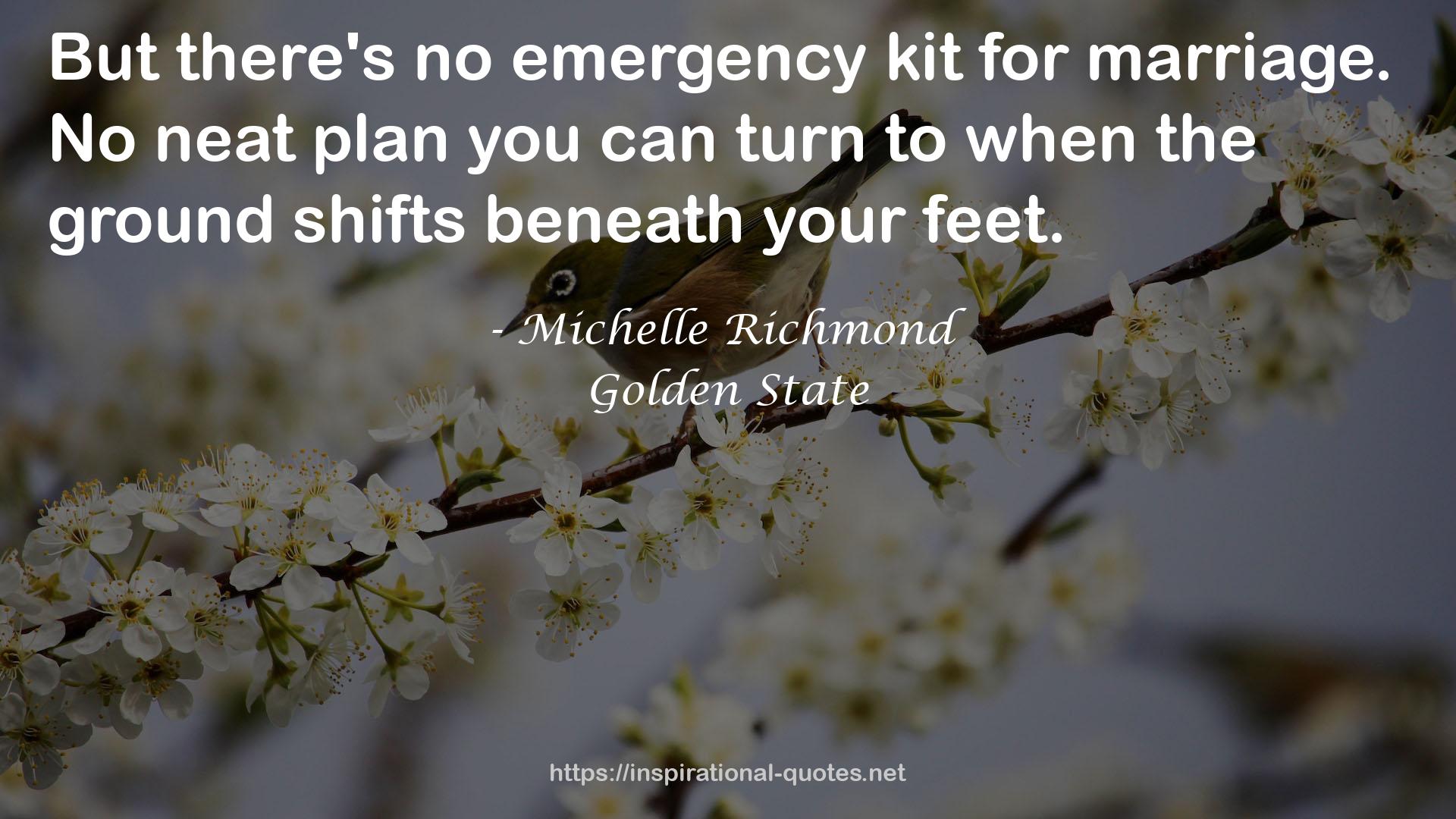 no emergency kit  QUOTES