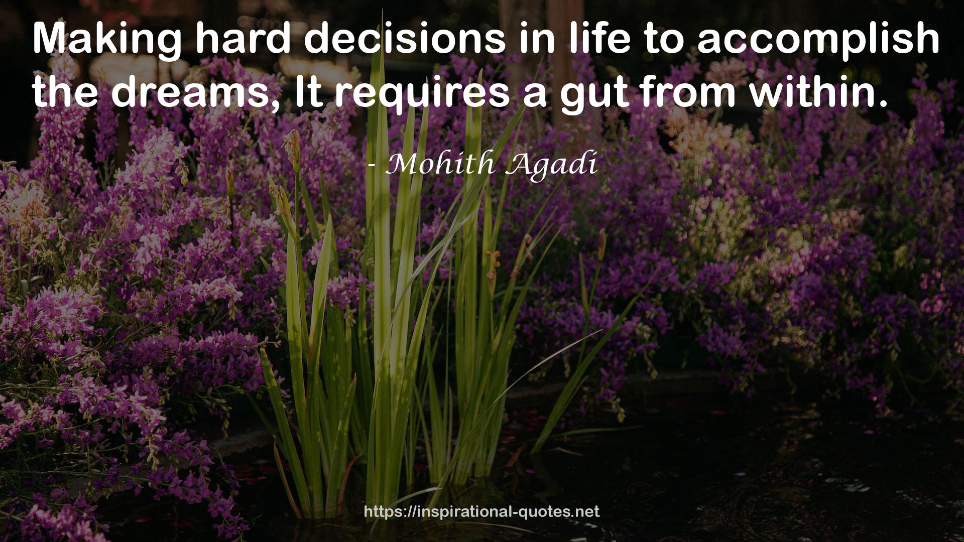 hard decisions  QUOTES