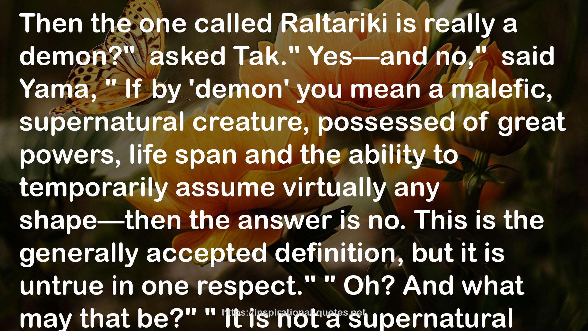 Raltariki  QUOTES