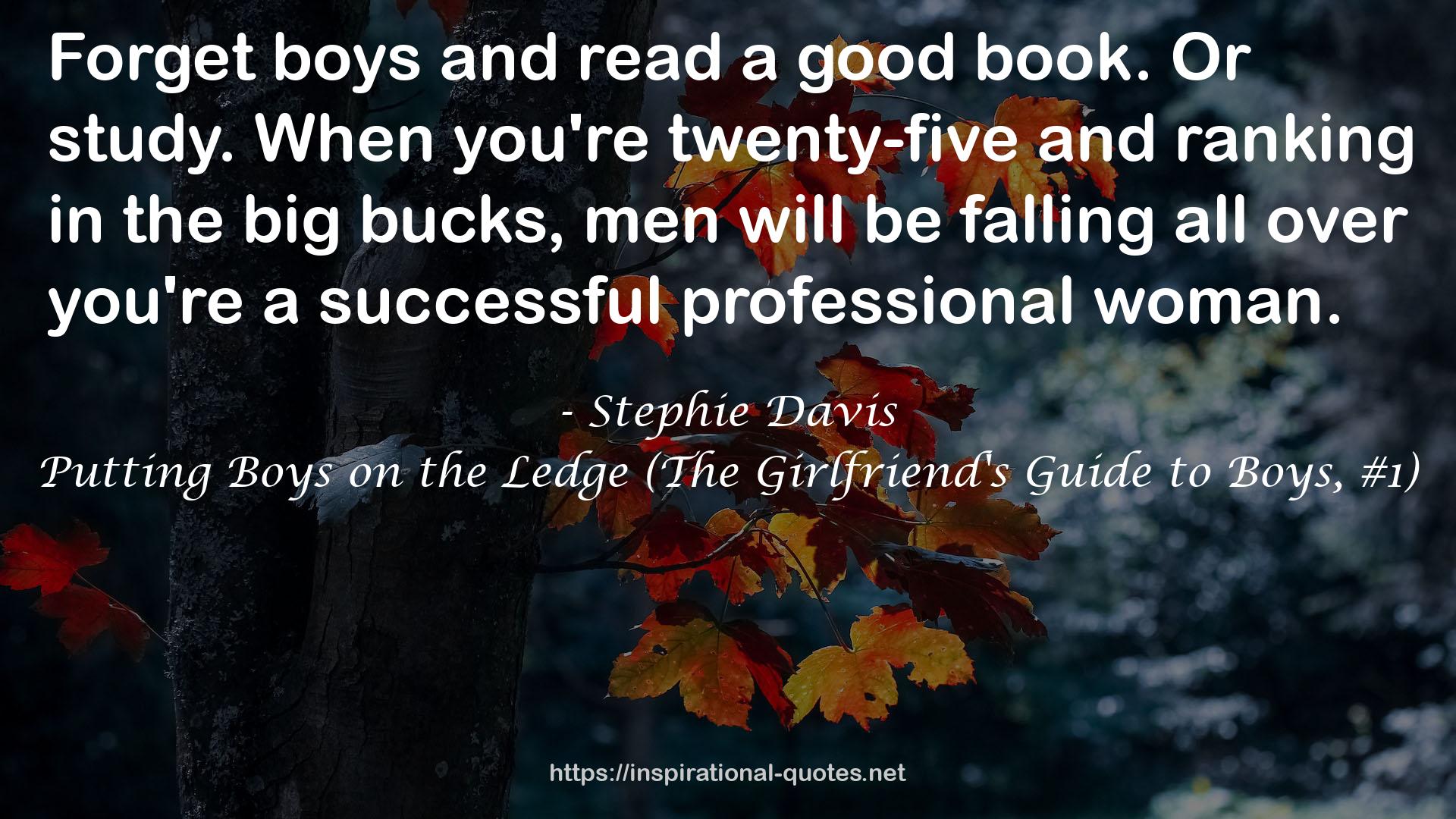 Stephie Davis QUOTES