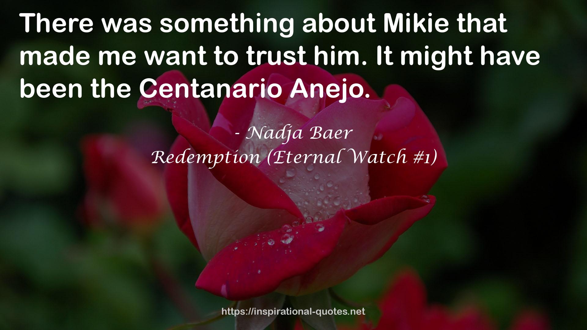 Redemption (Eternal Watch #1) QUOTES