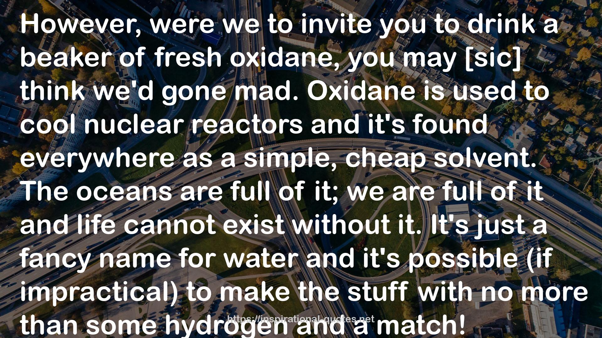 Hydrogen  QUOTES