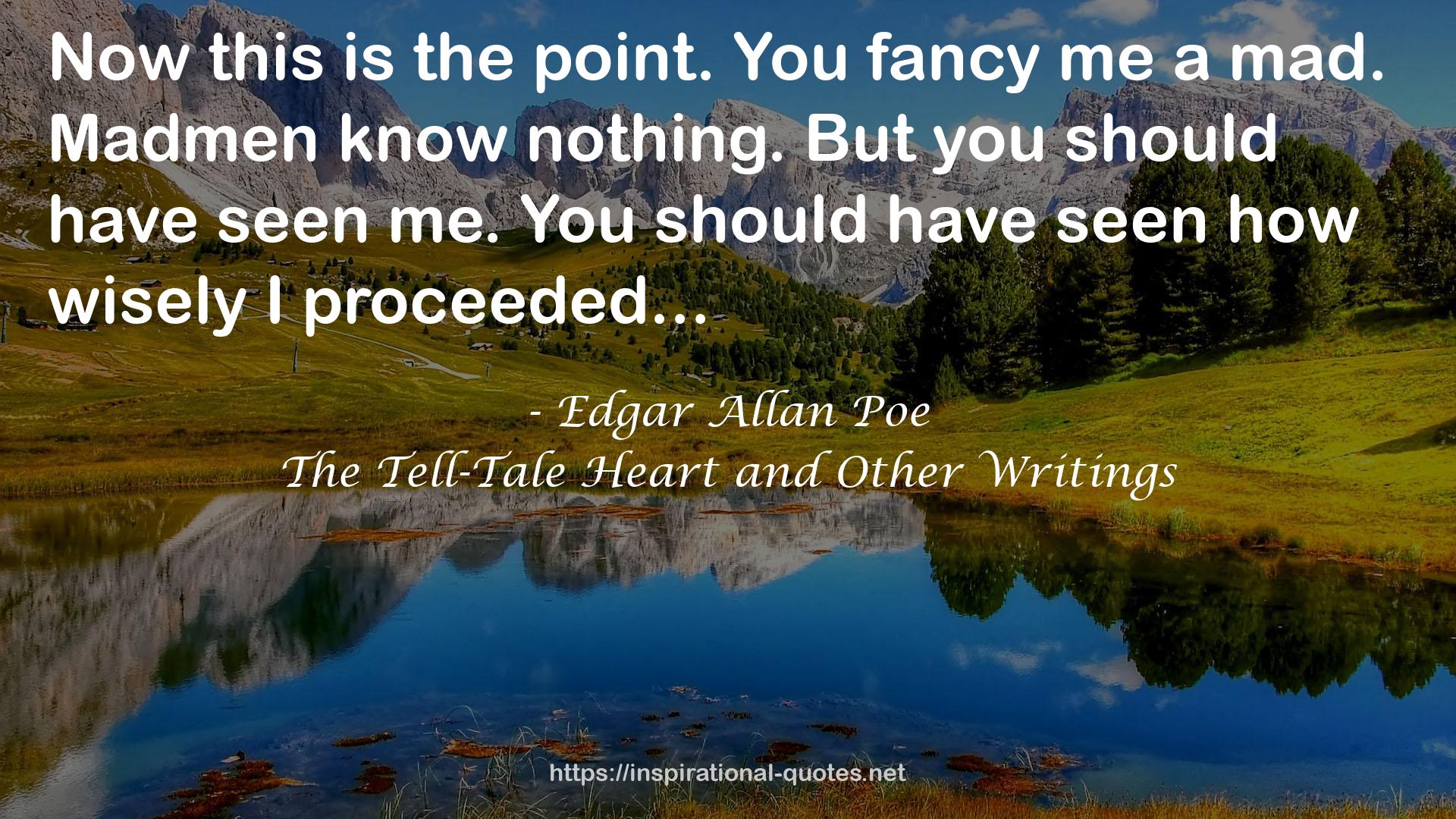 Edgar Allan Poe QUOTES