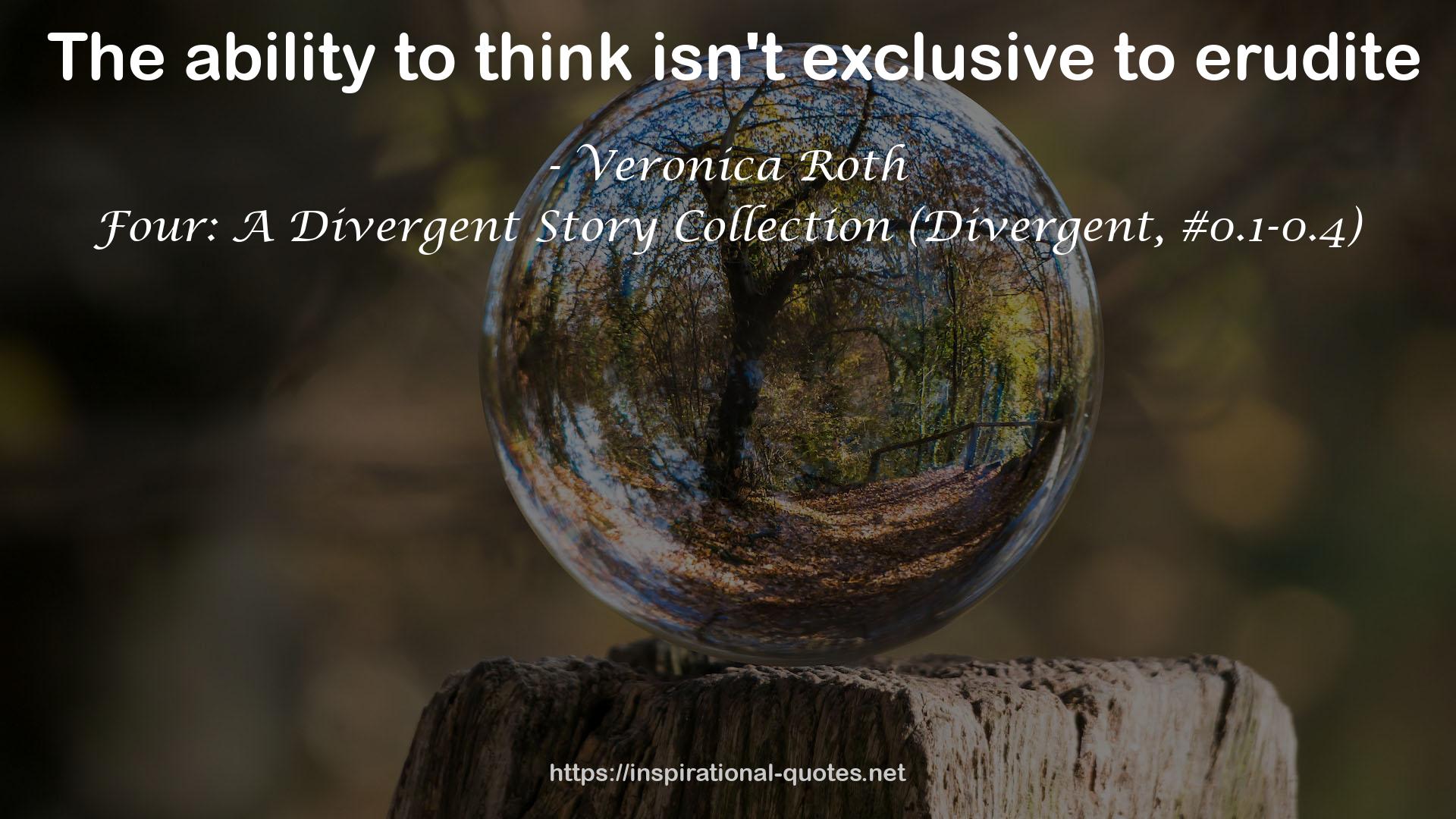 Veronica Roth QUOTES