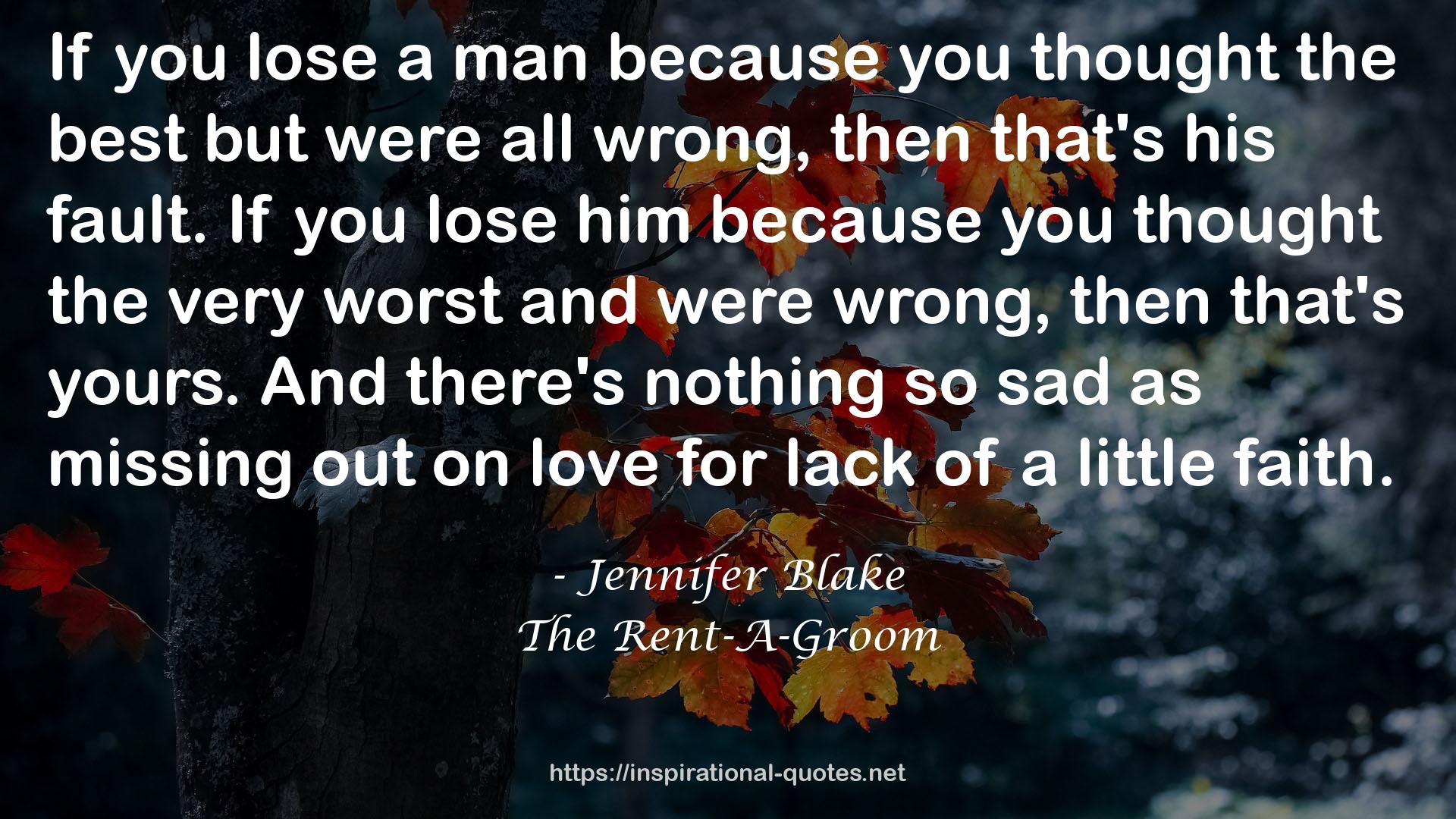 The Rent-A-Groom QUOTES