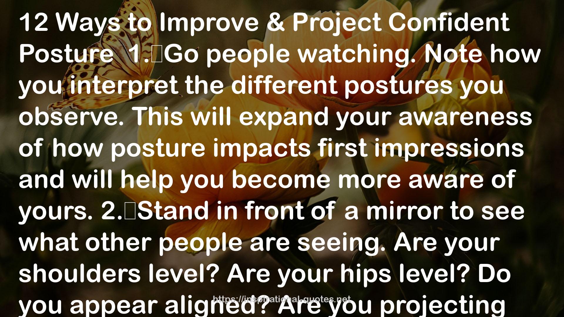 The Art of Body Language: 8 Ways to Optimize Non-Verbal Communication for Positive Impact (The Art of First Impressions for Positive Impact, #3) QUOTES