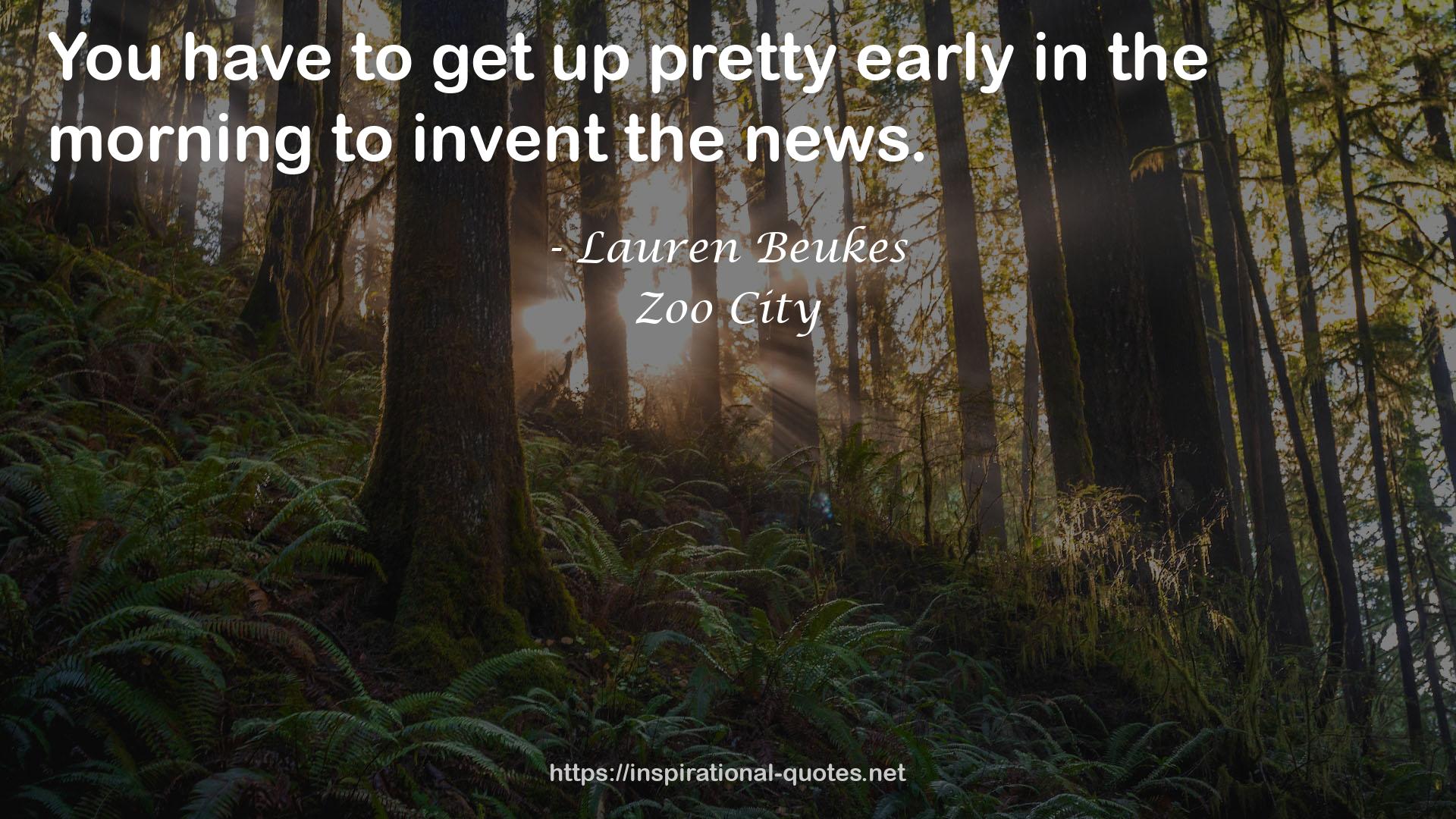 Lauren Beukes QUOTES