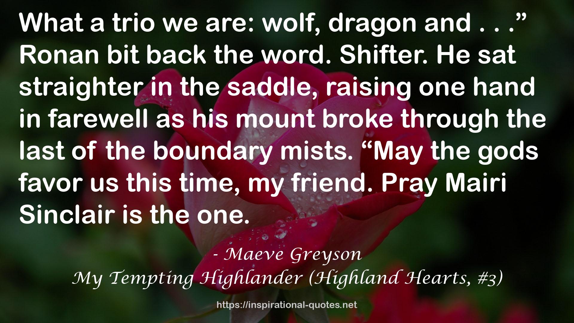My Tempting Highlander (Highland Hearts, #3) QUOTES