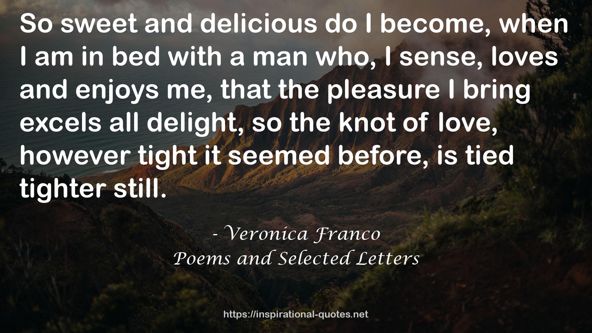 Poems and Selected Letters QUOTES