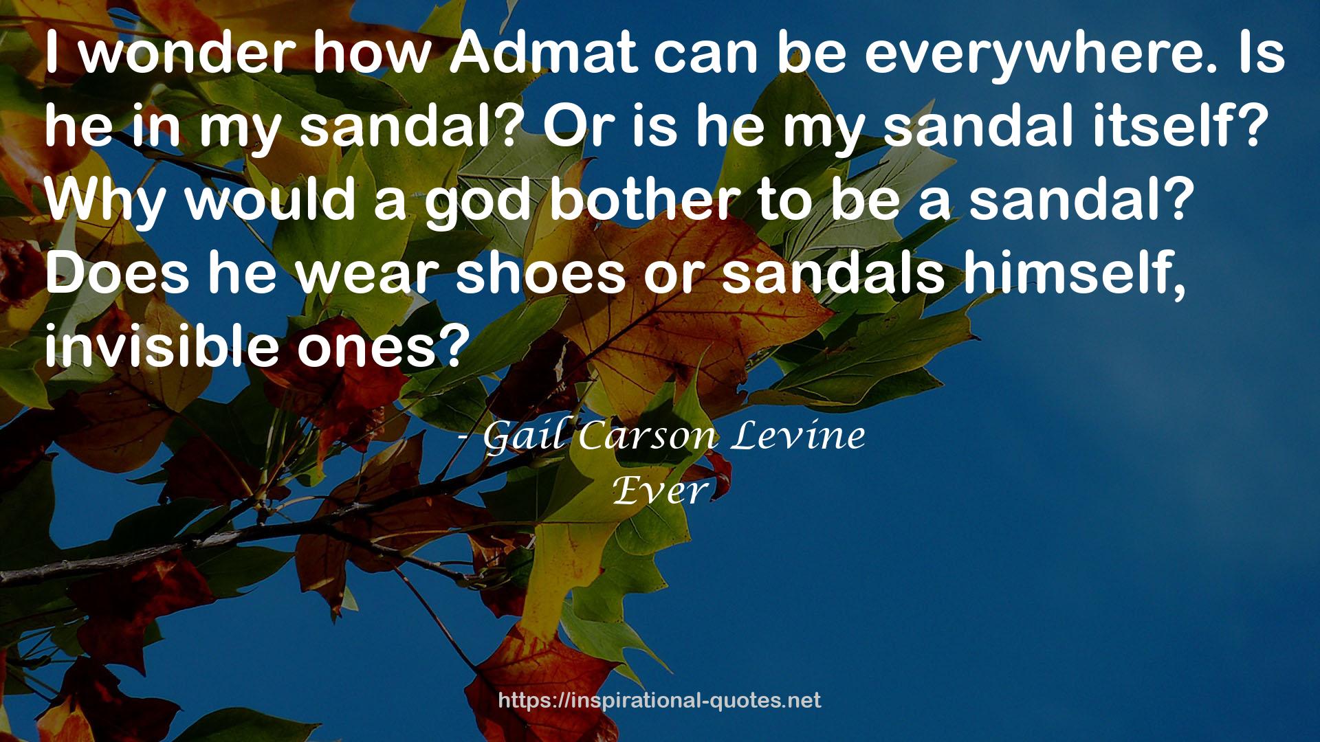 my sandal  QUOTES