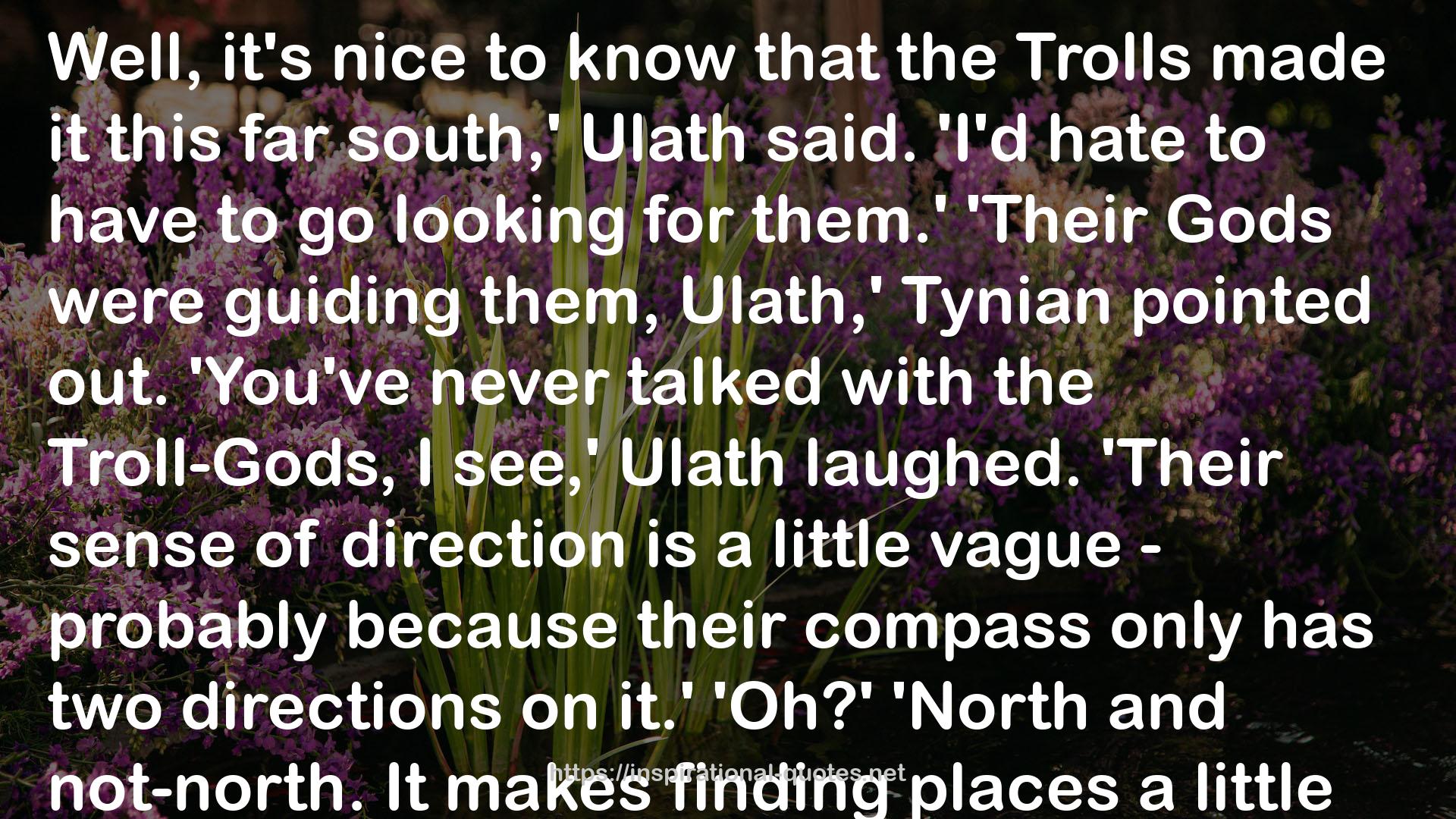 Tynian  QUOTES