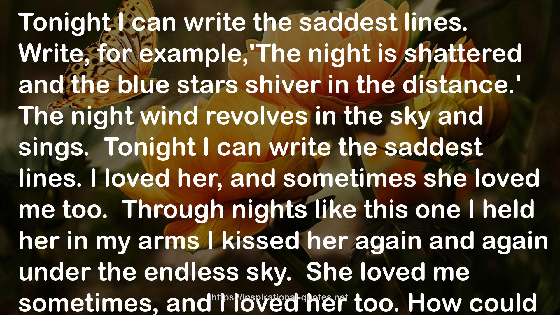 example,'The night  QUOTES