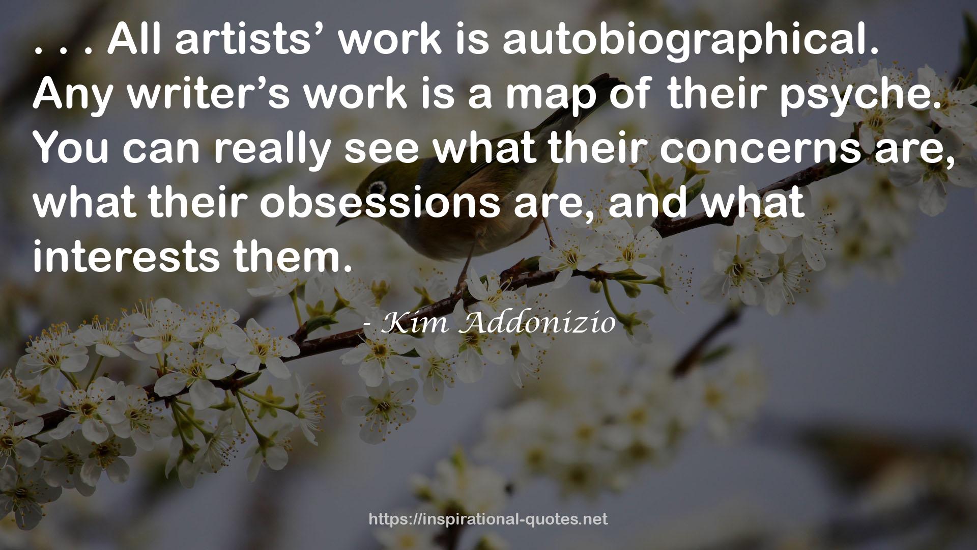 Kim Addonizio QUOTES