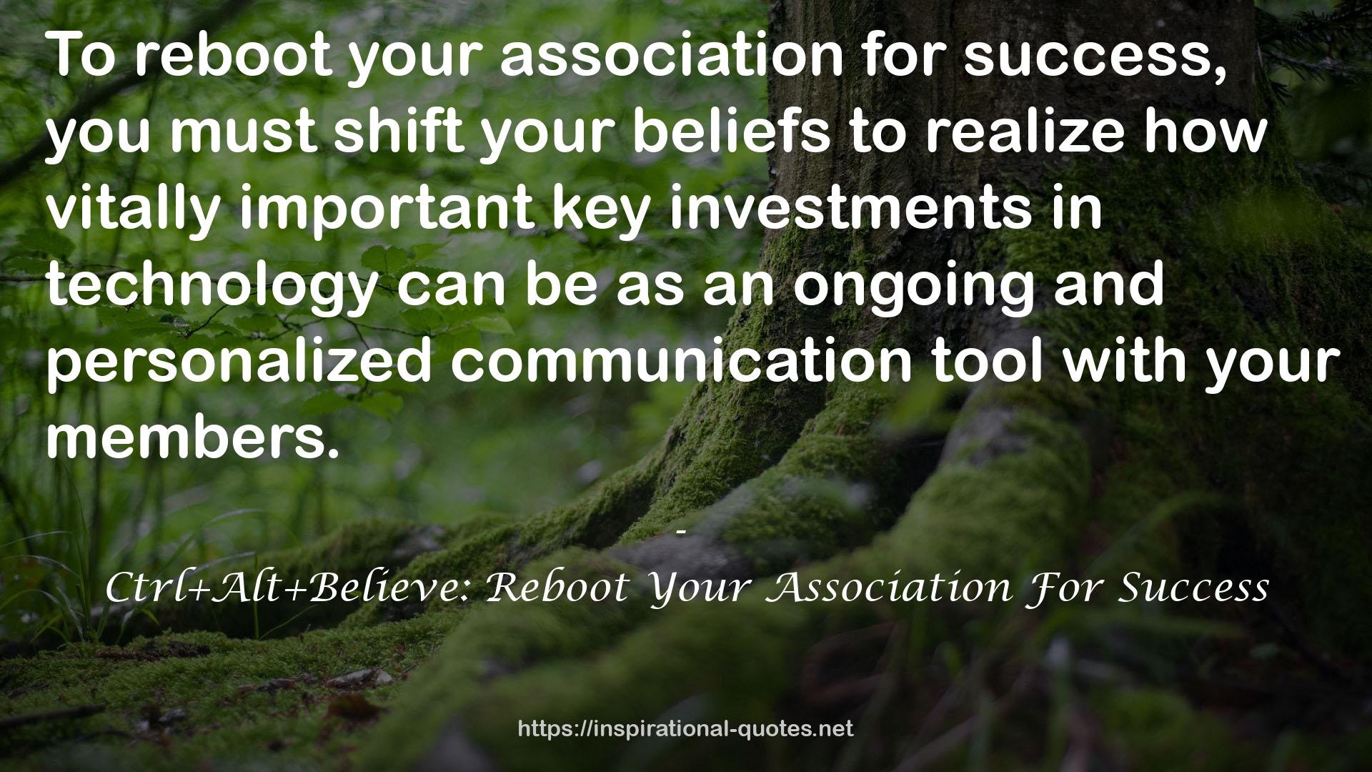 an ongoing and personalized communication tool  QUOTES