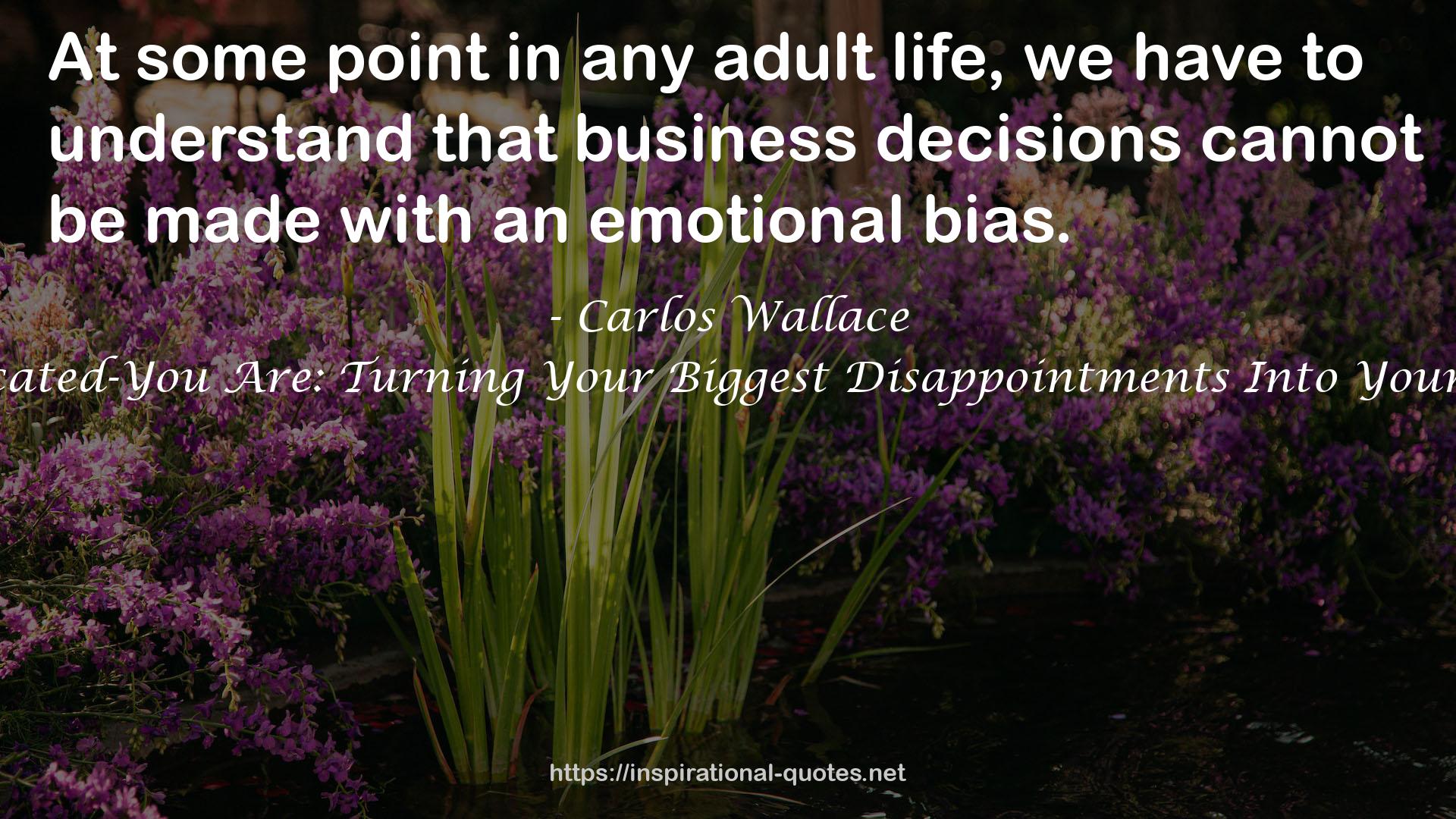 business decisions  QUOTES