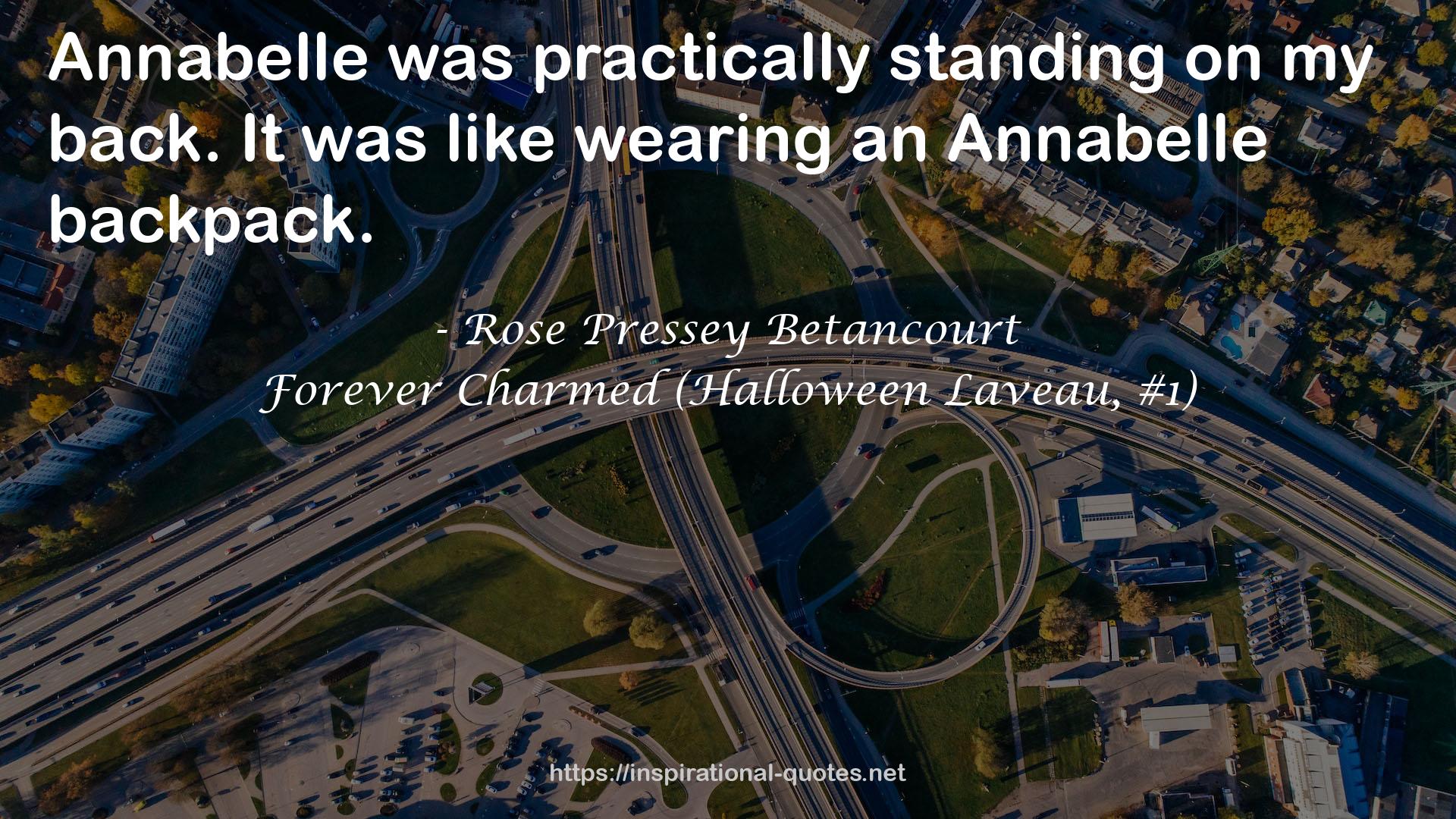Forever Charmed (Halloween Laveau, #1) QUOTES