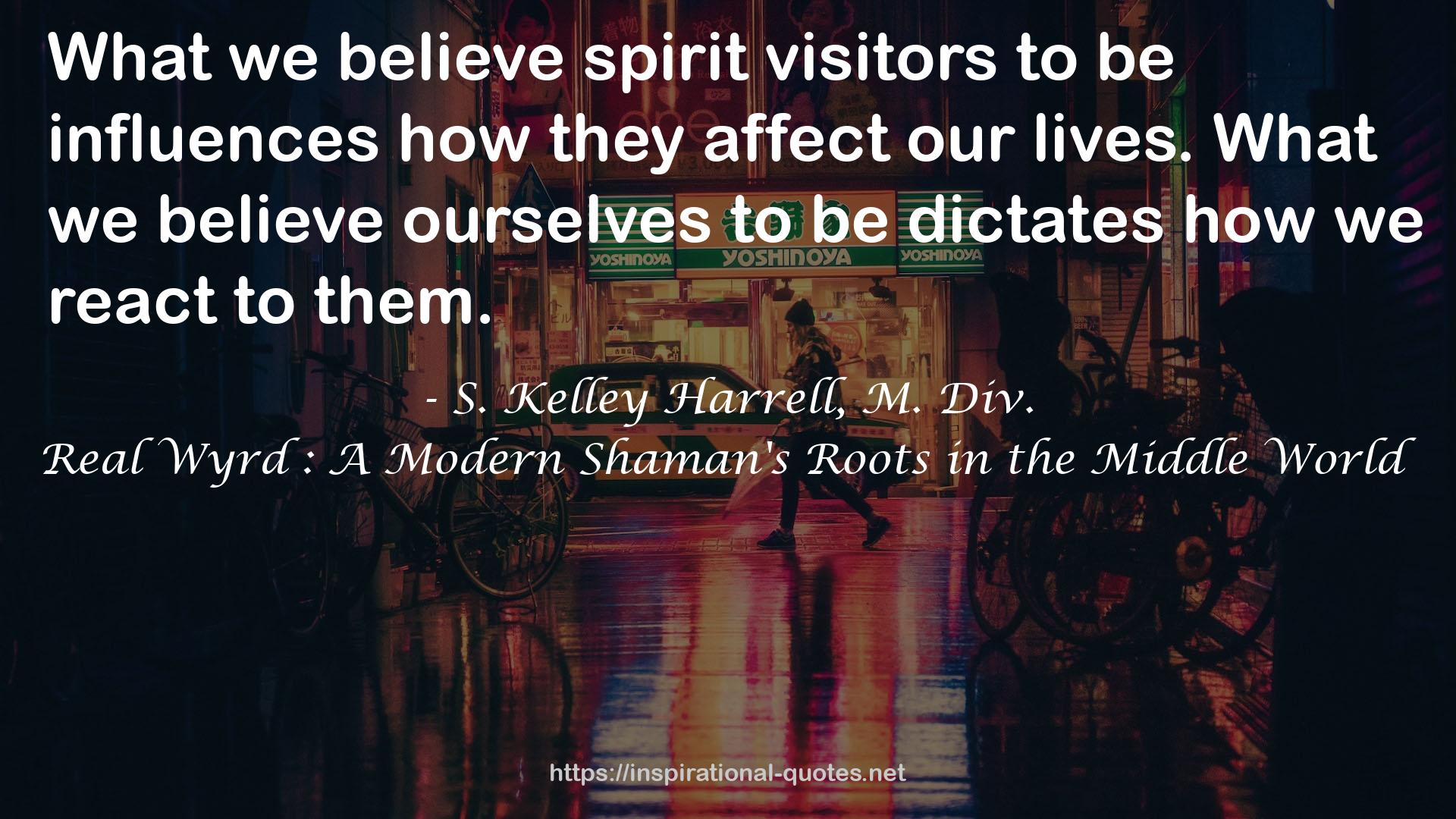 spirit visitors  QUOTES