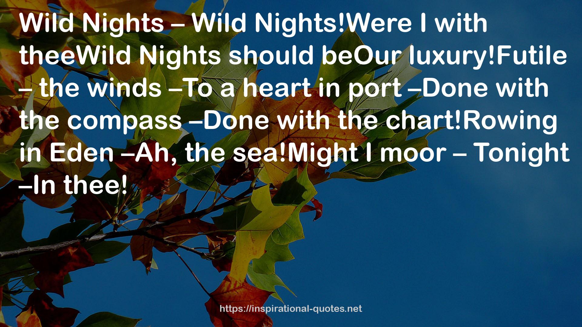 Nights!Were  QUOTES