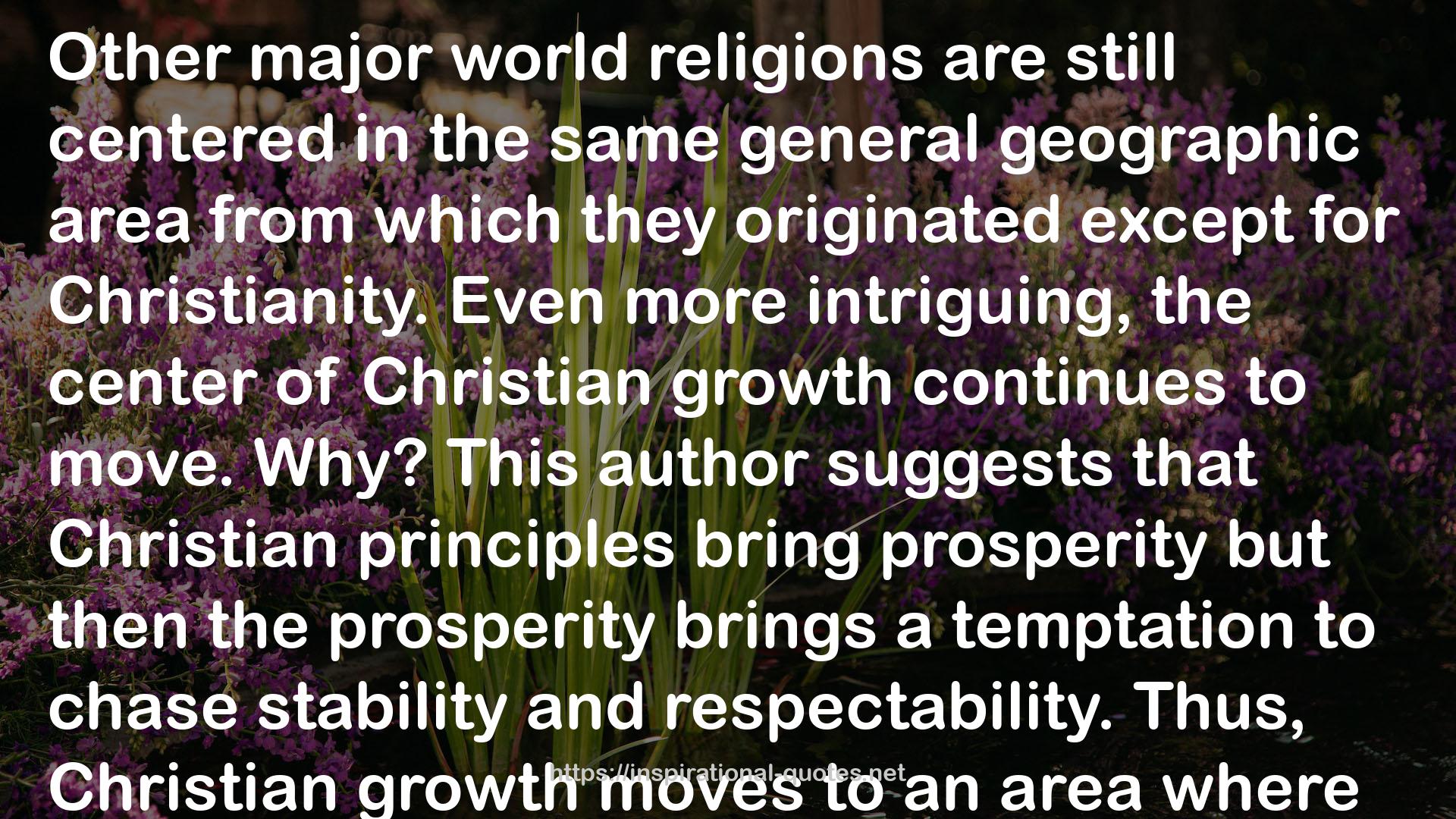 Christian growth  QUOTES