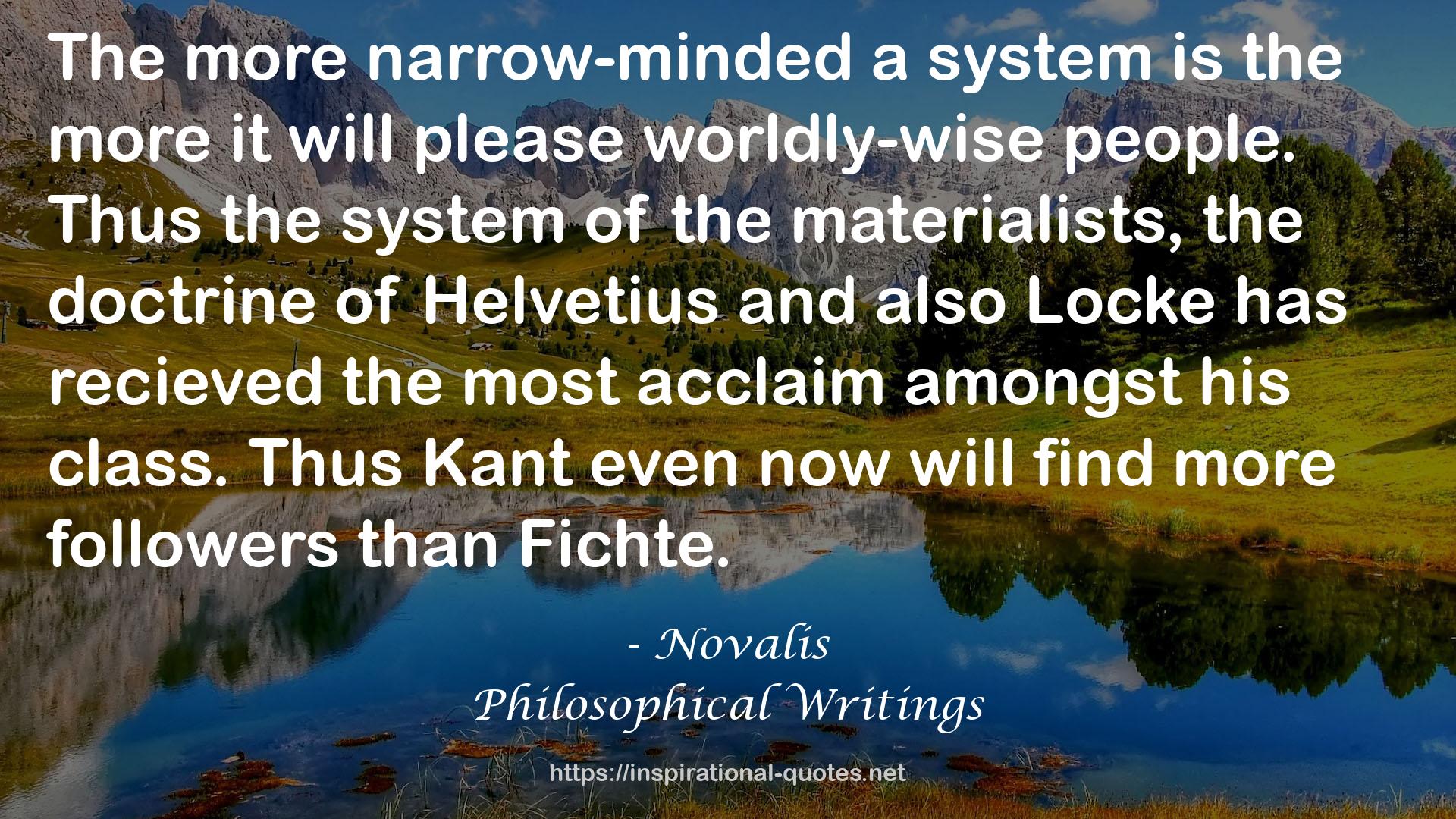 Helvetius  QUOTES