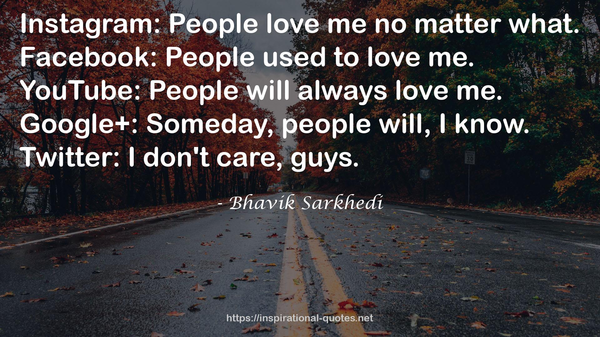 Bhavik Sarkhedi QUOTES