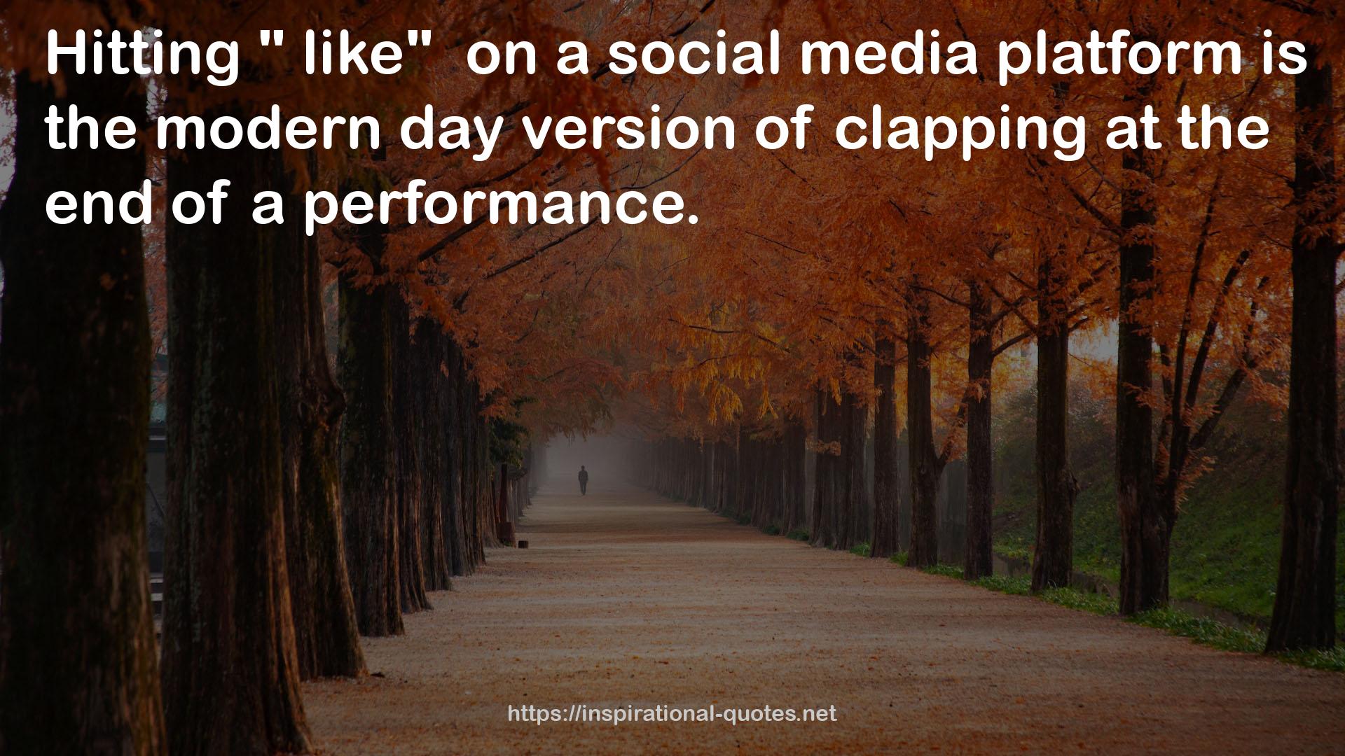 a social media  QUOTES