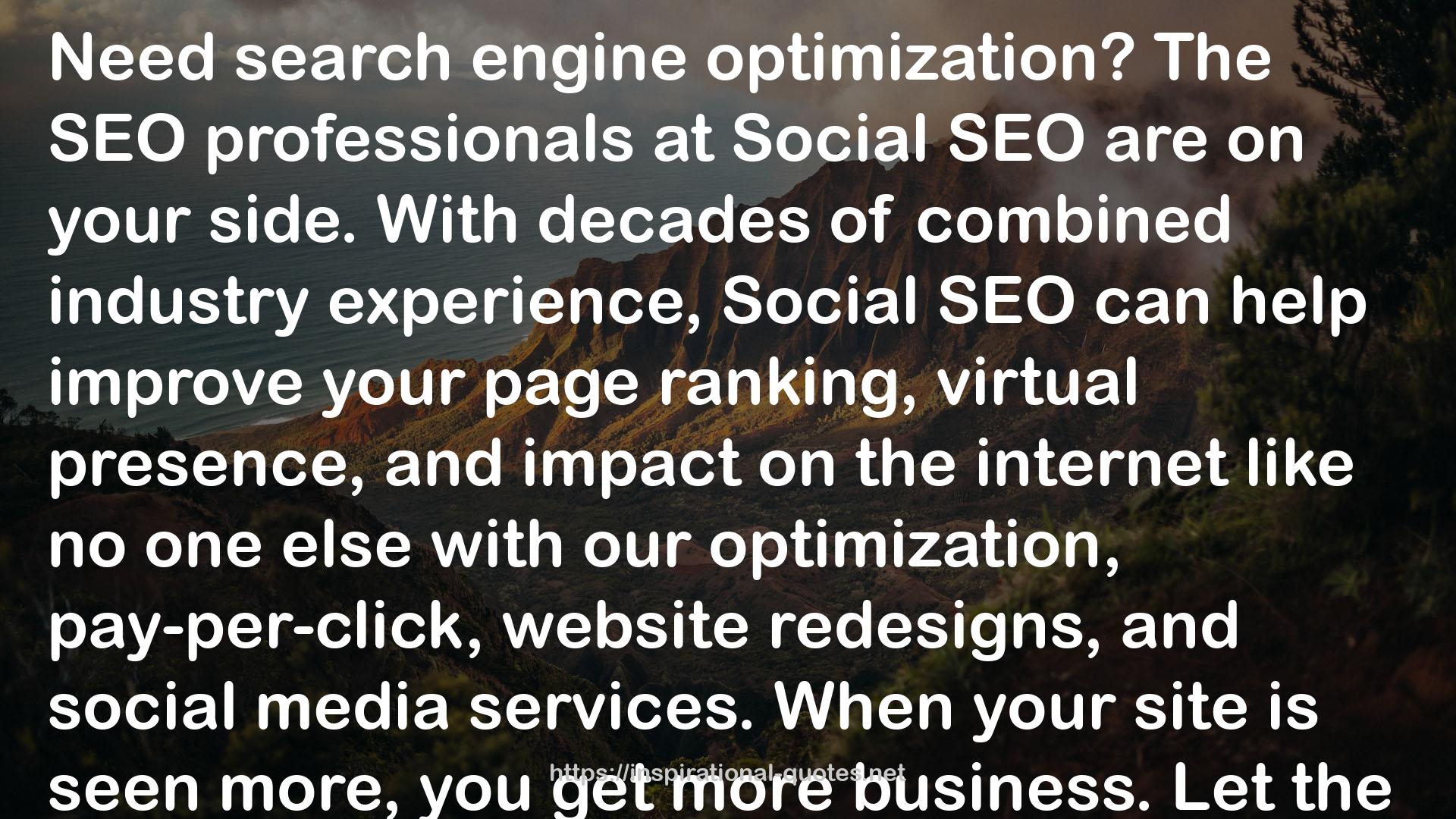 Social SEO QUOTES