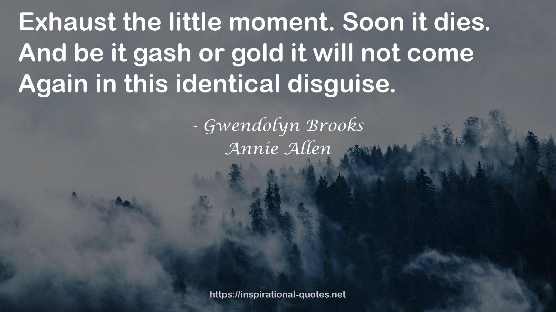 Annie Allen QUOTES