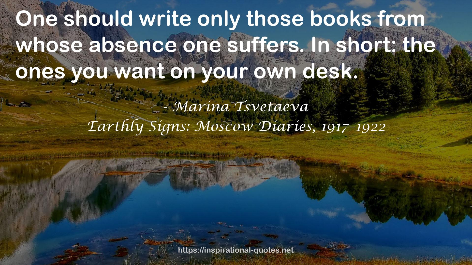 Marina Tsvetaeva QUOTES