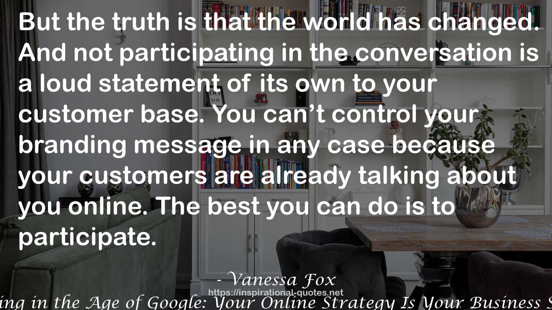 Vanessa Fox QUOTES