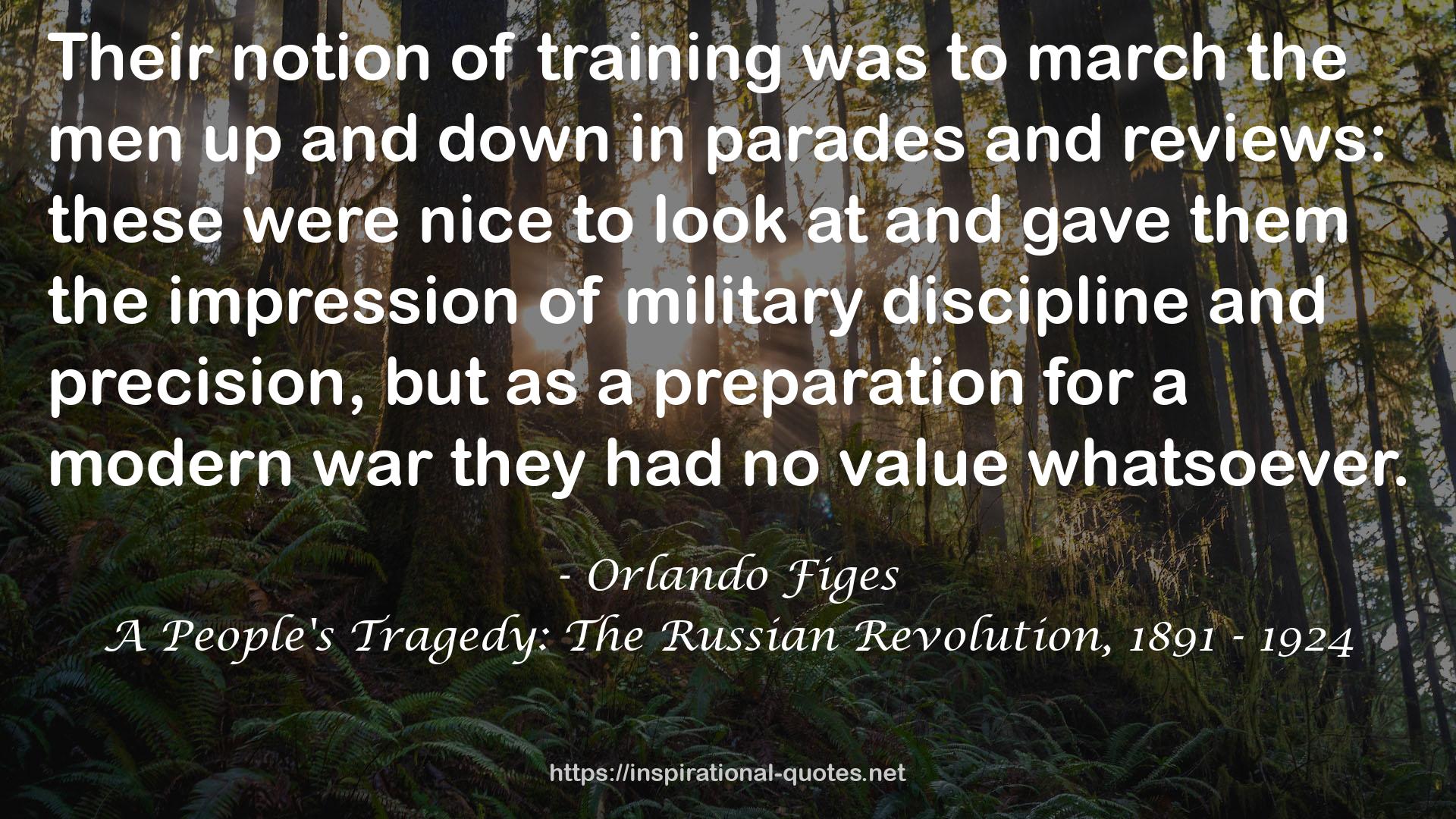 military discipline  QUOTES