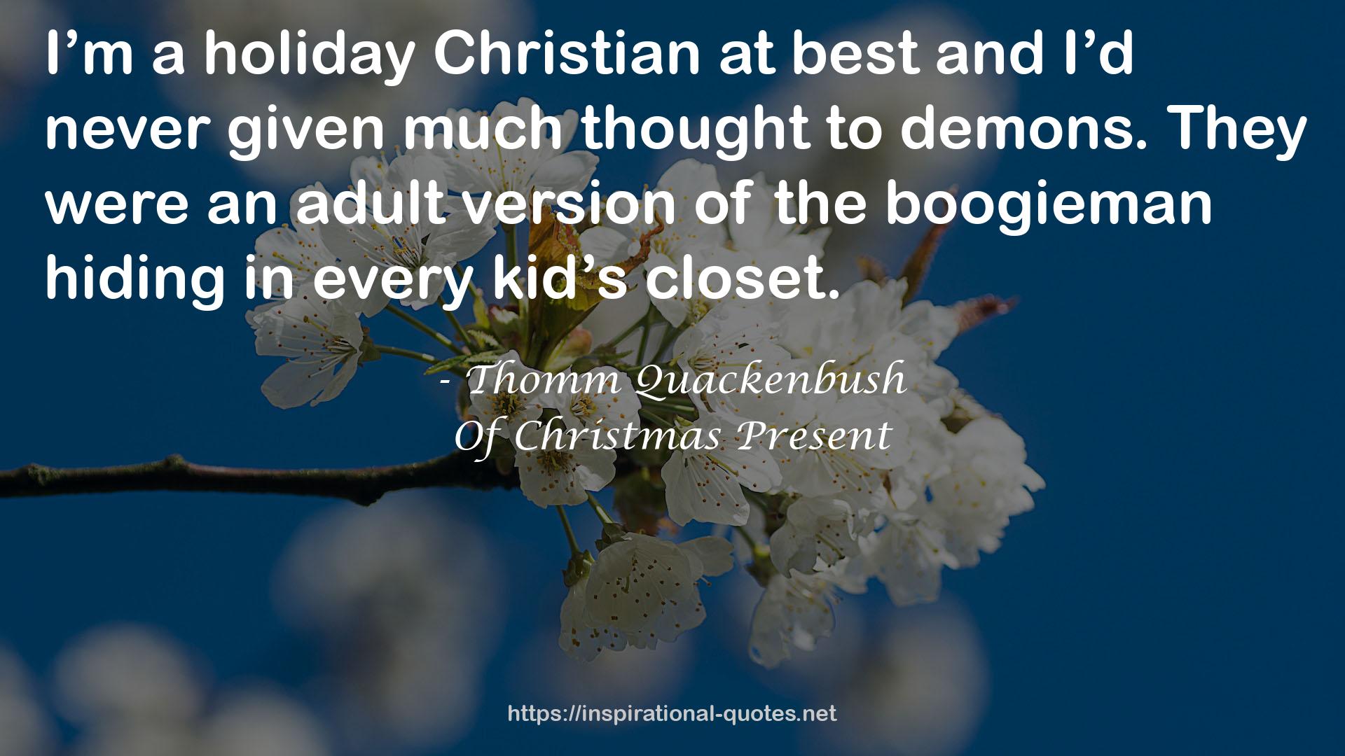 a holiday Christian  QUOTES